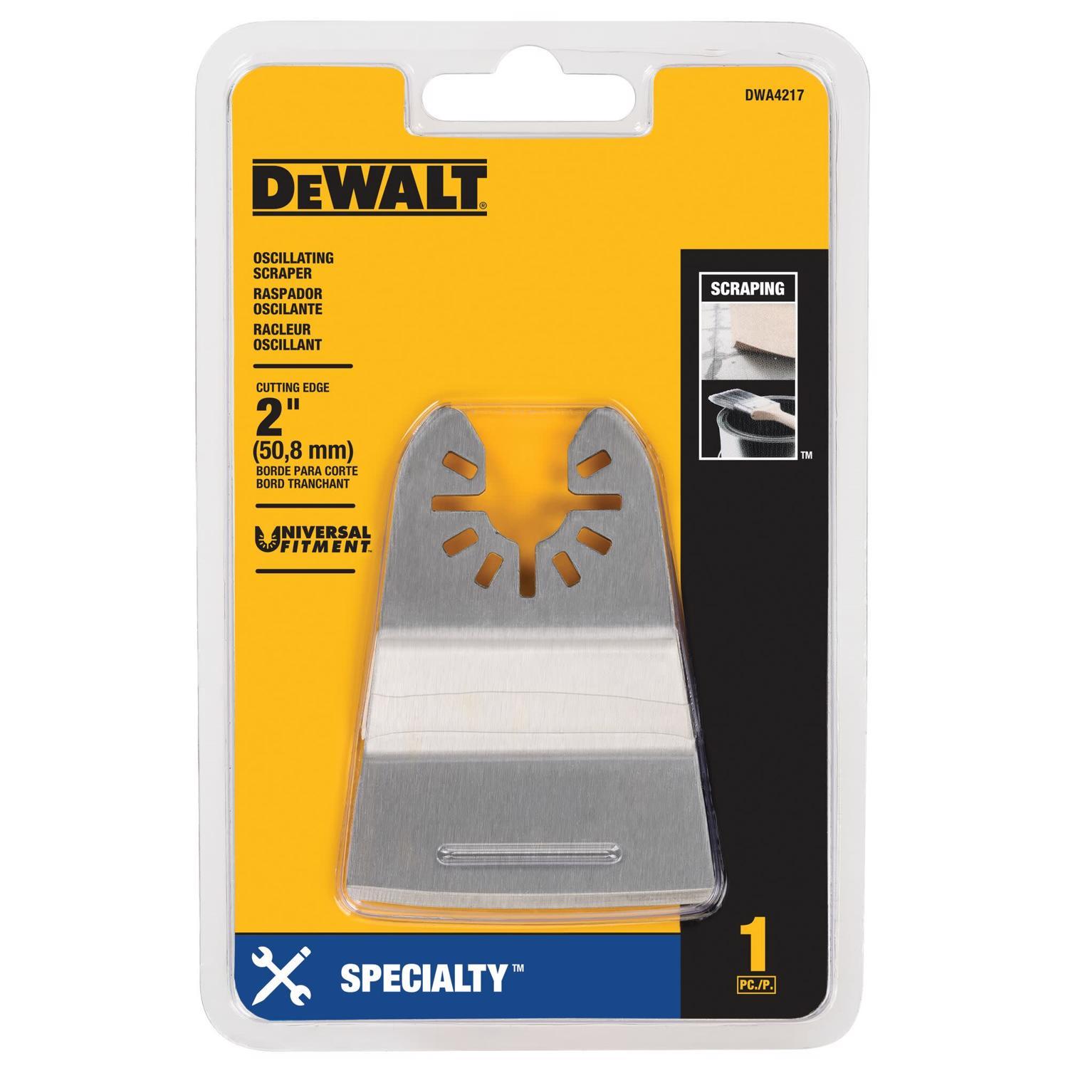 DeWalt Universal Fitment Steel Rigid Scraper Blade 1 Pack