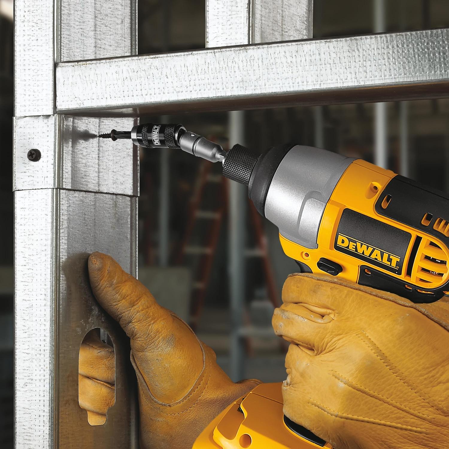 DeWalt 3-1/2 in. L Screwdriver Bit Holder Heat-Treated Steel 1 pc