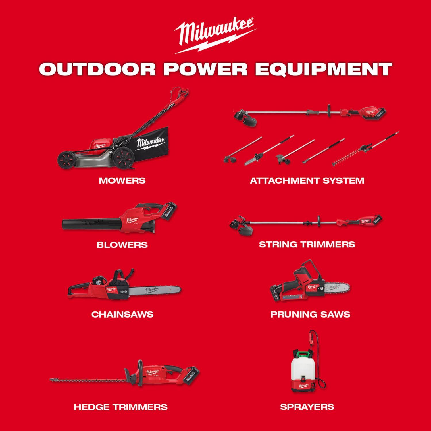 Milwaukee M18 FUEL 2727-21HD 16 in. 18 V Battery Chainsaw Kit (Battery & Charger)