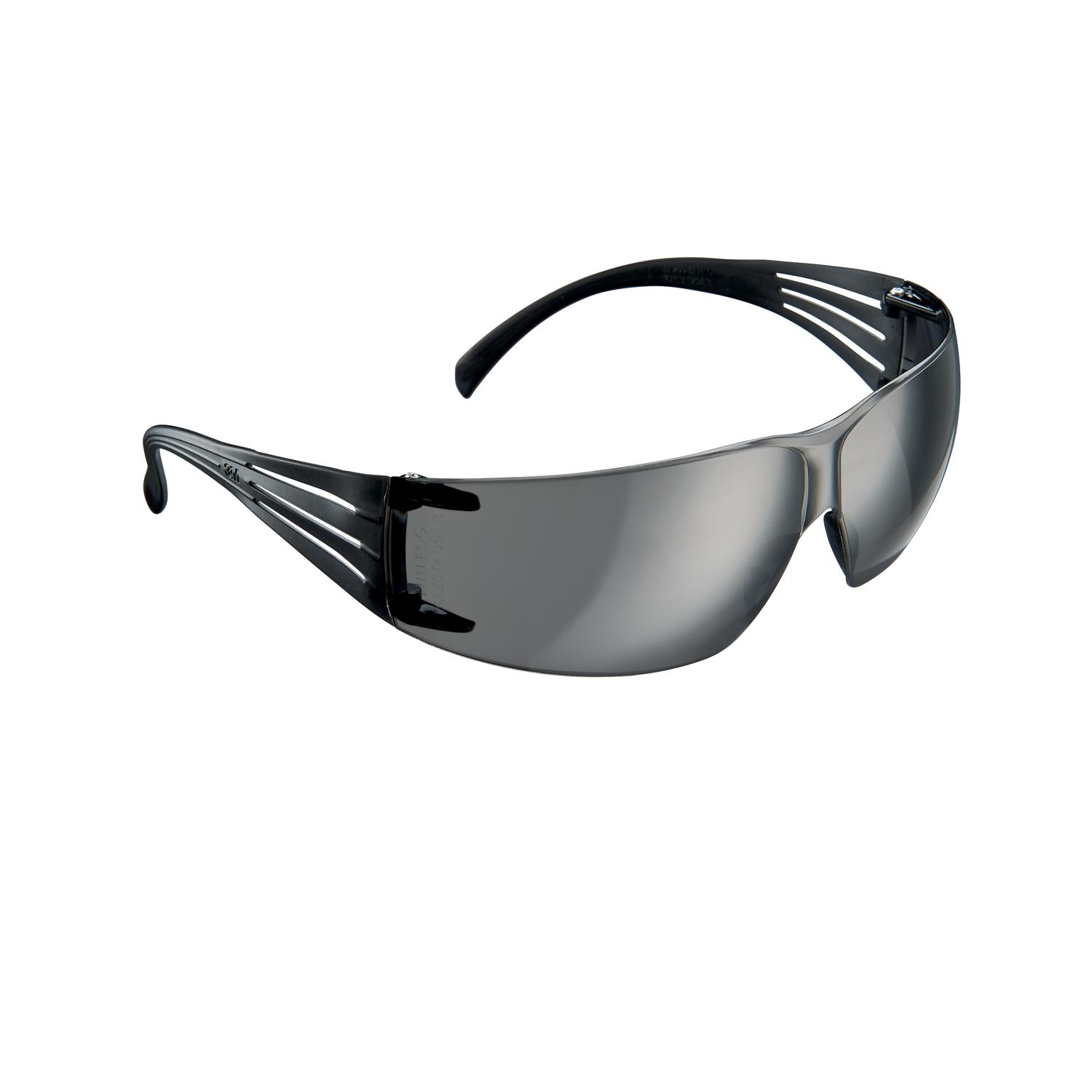 3M SecureFit Anti-Fog Safety Glasses Tinted Lens Black Frame 1 pc