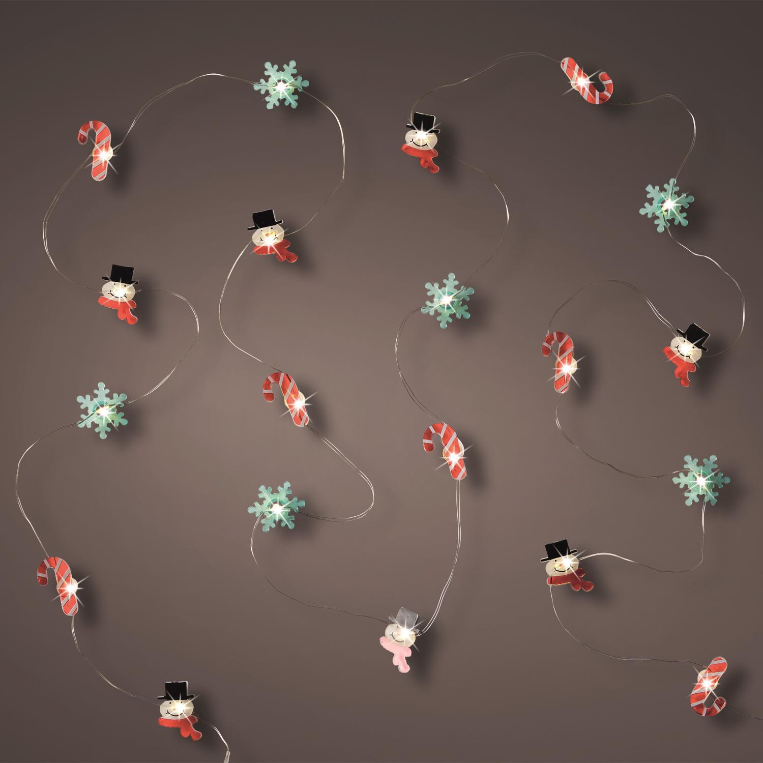 Celebrations LED Micro Dot/Fairy Clear/Warm White 20 ct Novelty Christmas Lights 6.2 ft.