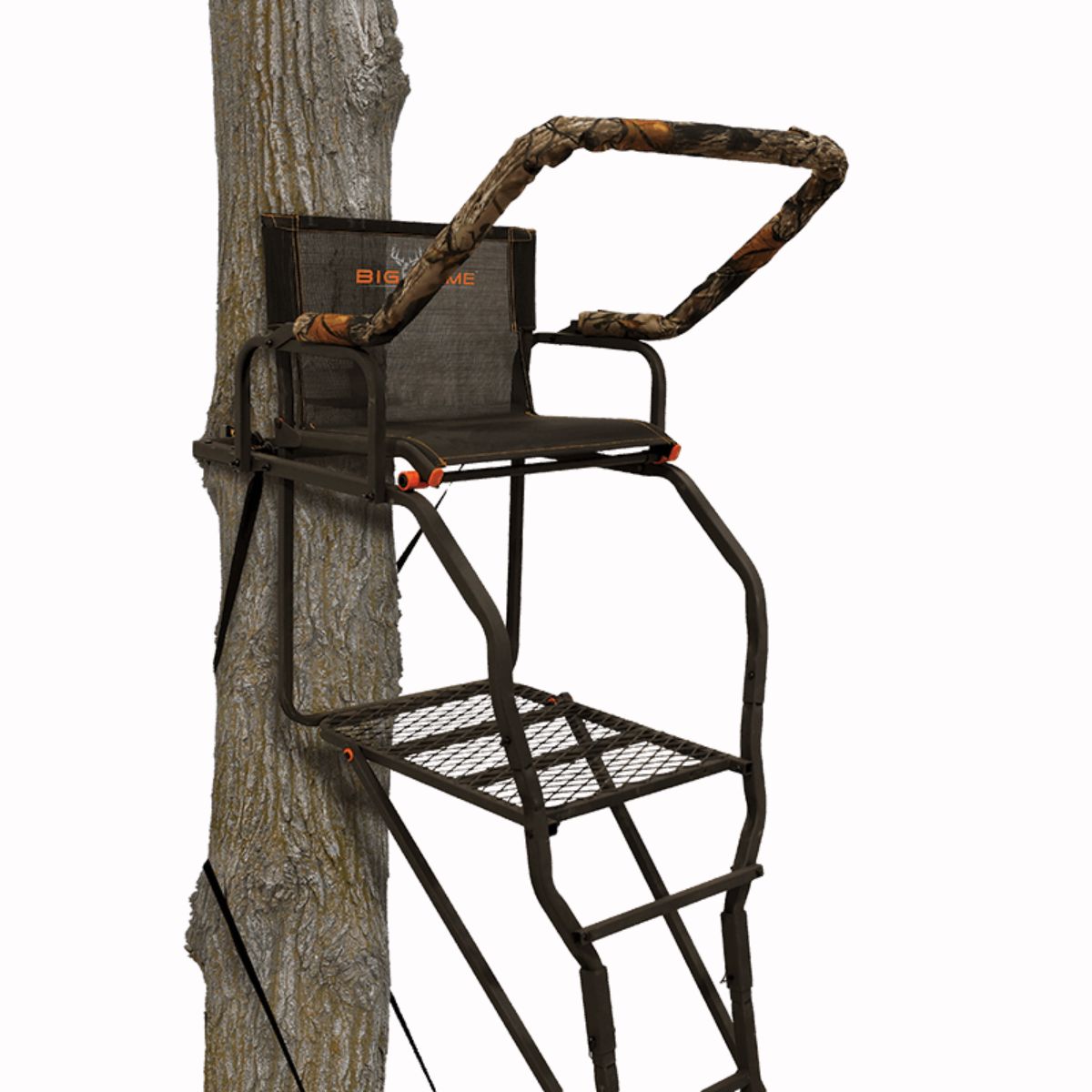 Stand Ladder 17.5in. 1-Man XL Striker Big Game