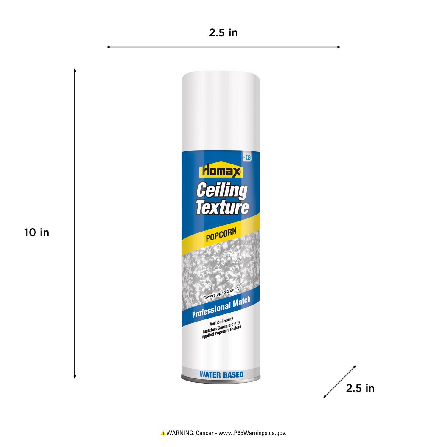 Homax Pro Match White Water-Based Wall and Ceiling Texture Paint 16 oz