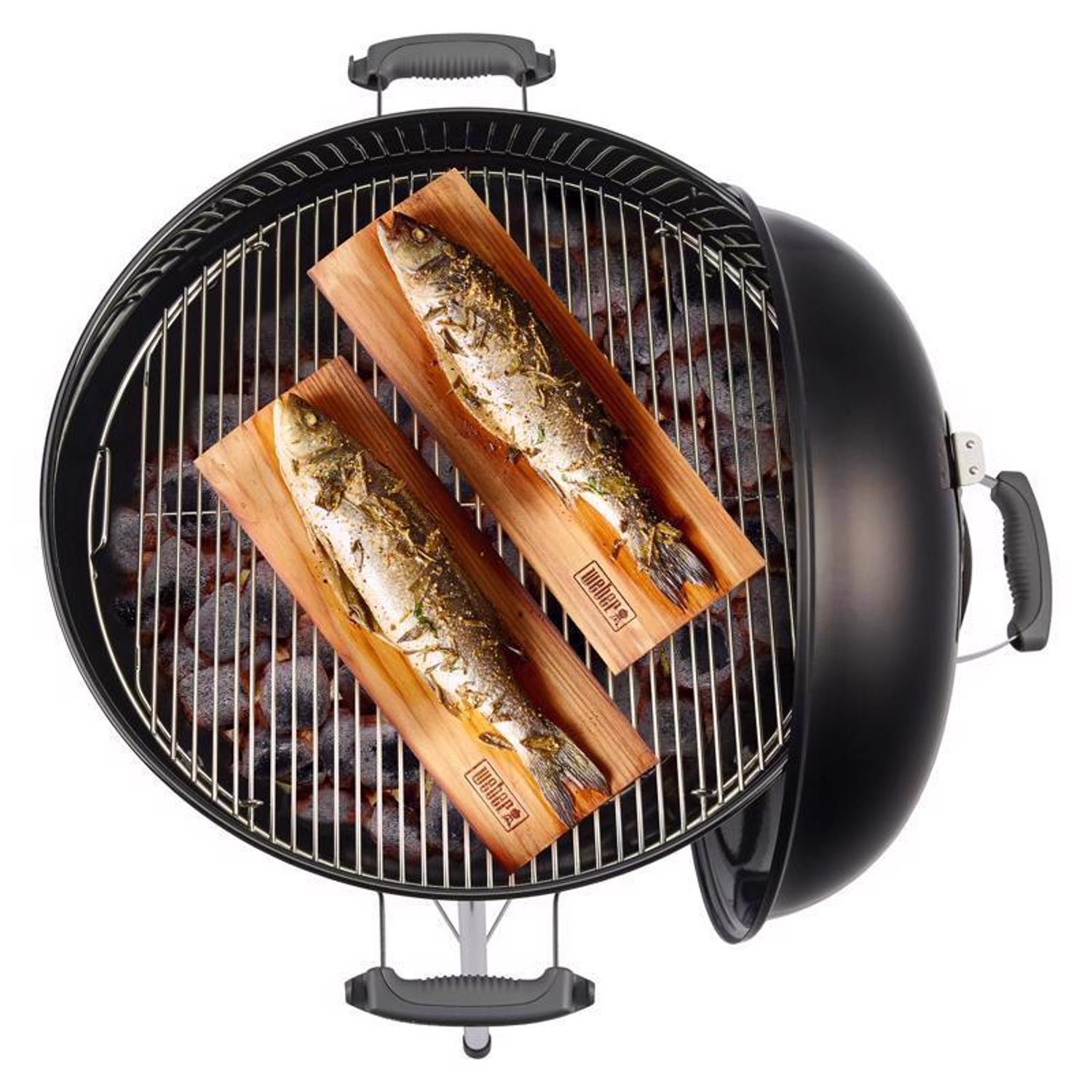 Weber 22 in. Original Kettle Premium Charcoal Grill Black