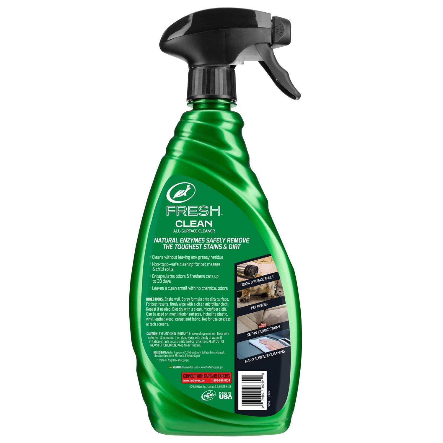 Turtle Wax Power Out Multi-Surface Cleaner Spray New Car Scent 23 oz
