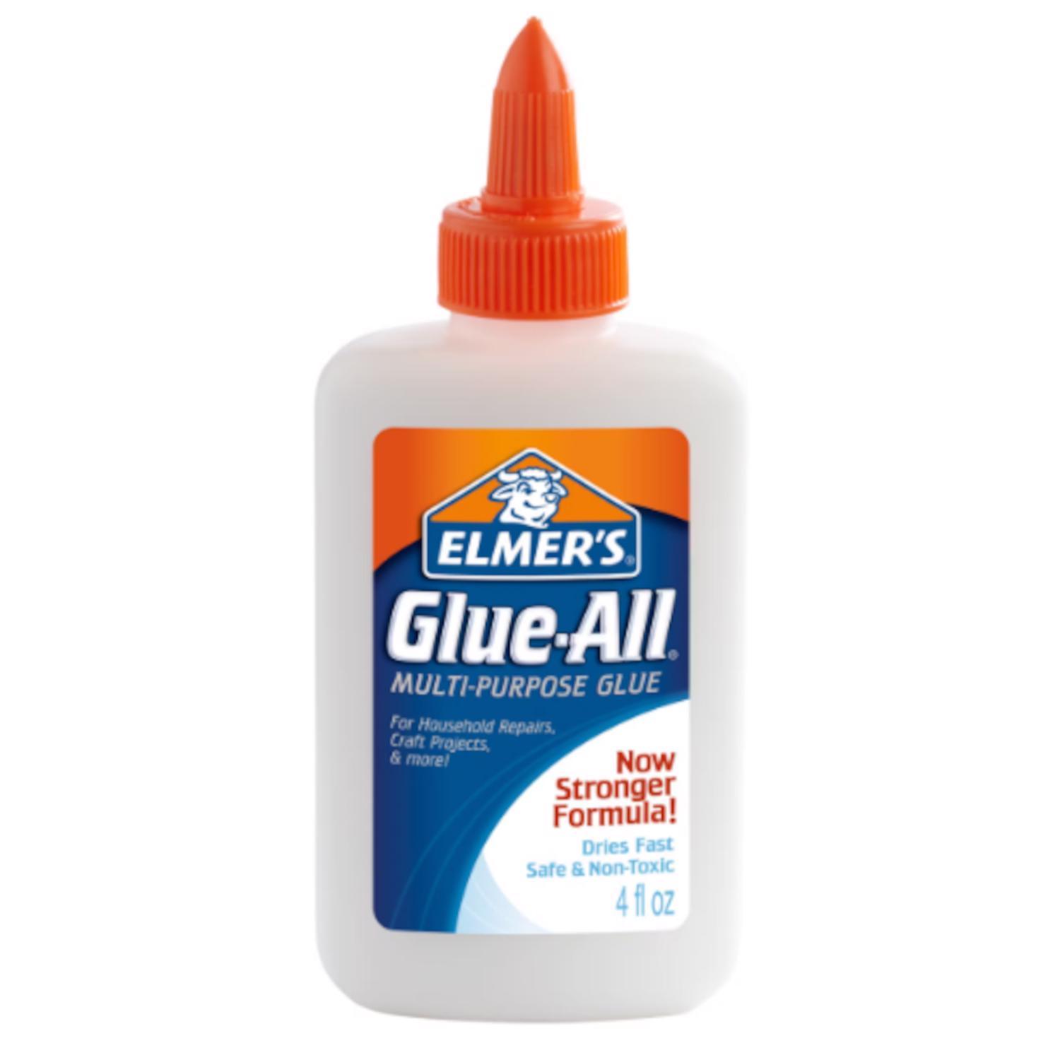 Elmer's High Strength Polyvinyl acetate homopolymer Clear Glue 4 oz