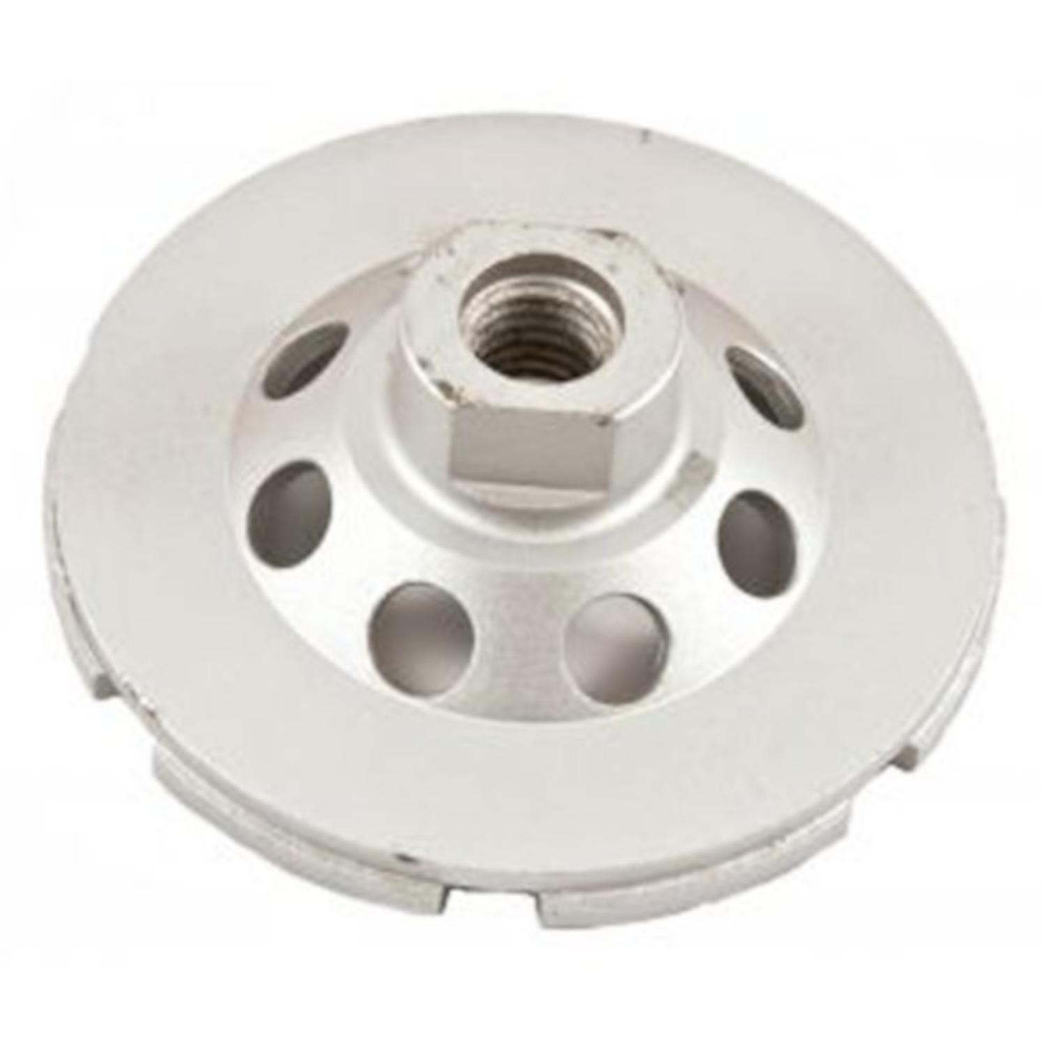 Forney 4 in. D X 5/8 in. in. X 1/4 in. thick Cup Grinding Wheel 1 pc