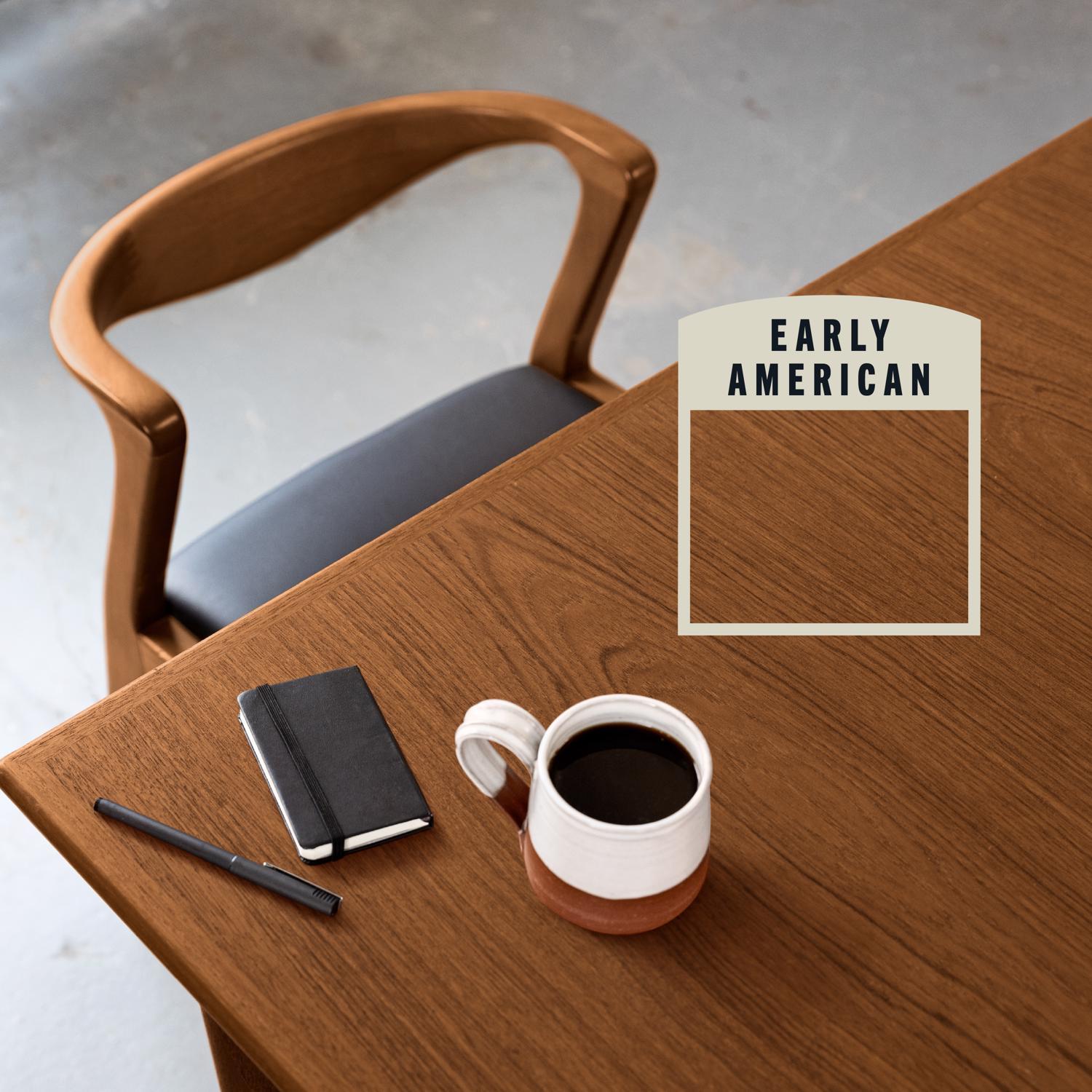Varathane Premium Early American Oil-Based Fast Dry Wood Stain 1 qt
