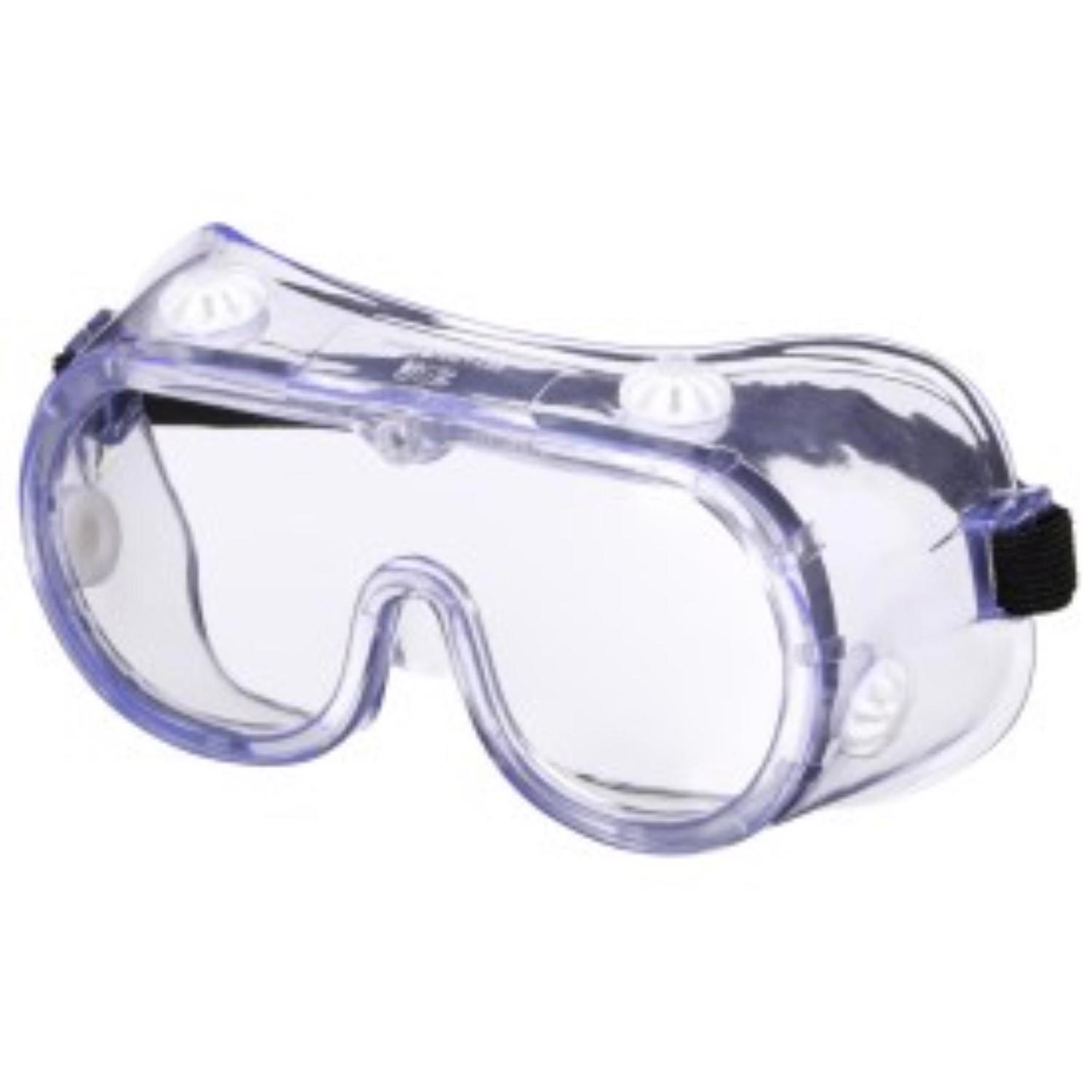 3M Chemical Splash Goggles Clear Lens Clear Frame 1 pc