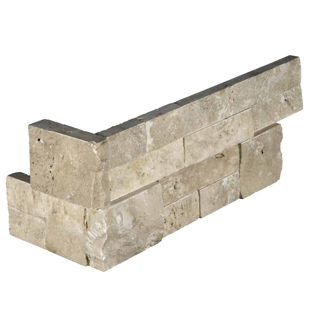 Durango Cream Splitface " L" Panel 6x18