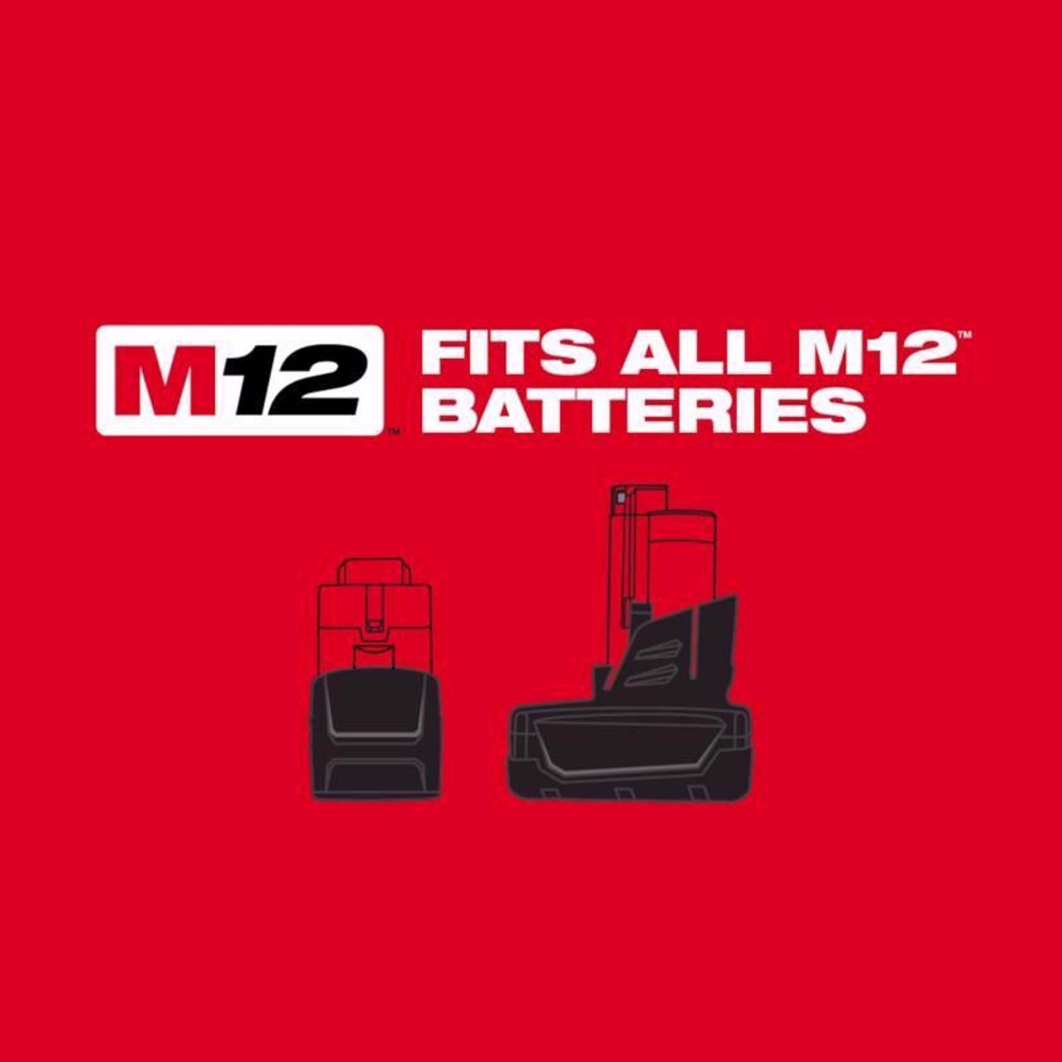Milwaukee M12 RedLithium CP 2 Ah Lithium-Ion Battery Pack 1 pc