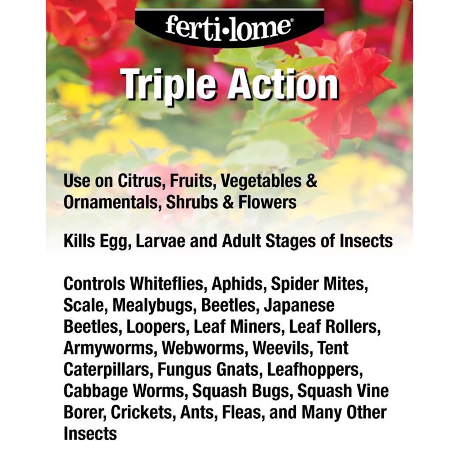 Ferti-lome Triple Action Disease & Mite Control Liquid Concentrate 16 oz