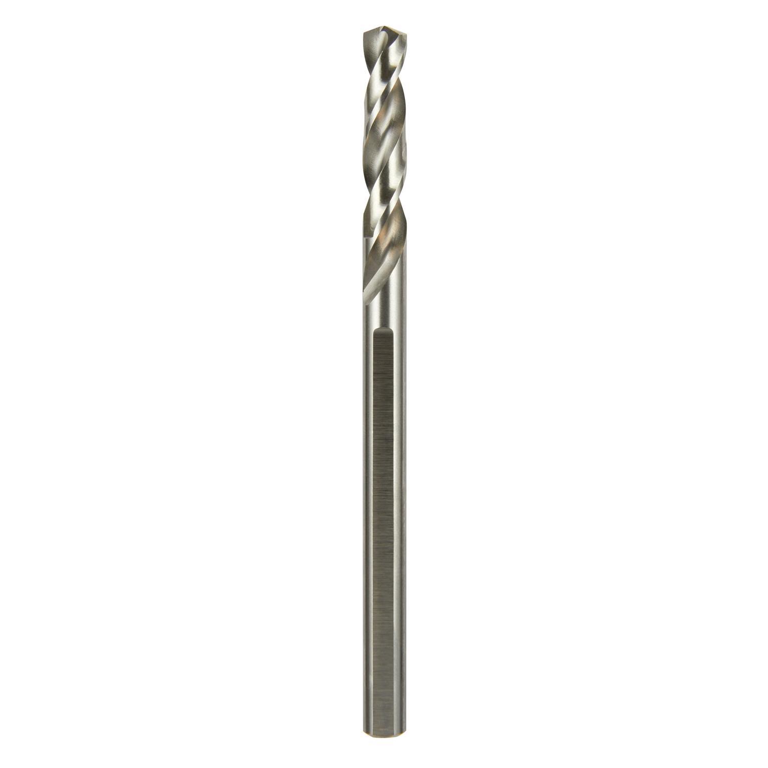 Milwaukee High Speed Steel 4 in. L X 1/4 in. D Hole Saw Pilot Bit