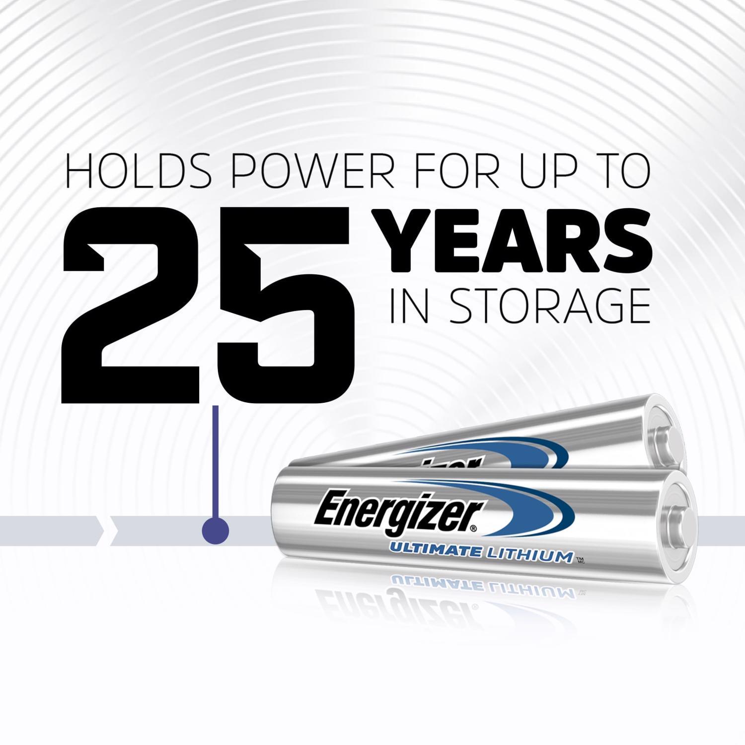 Energizer Ultimate Lithium AAA 1.5 V Battery 8 pk