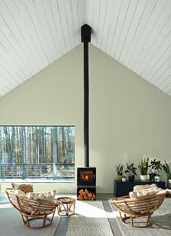 Benjamin Moore Ben Semi-Gloss White Paint and Primer Interior 1 qt