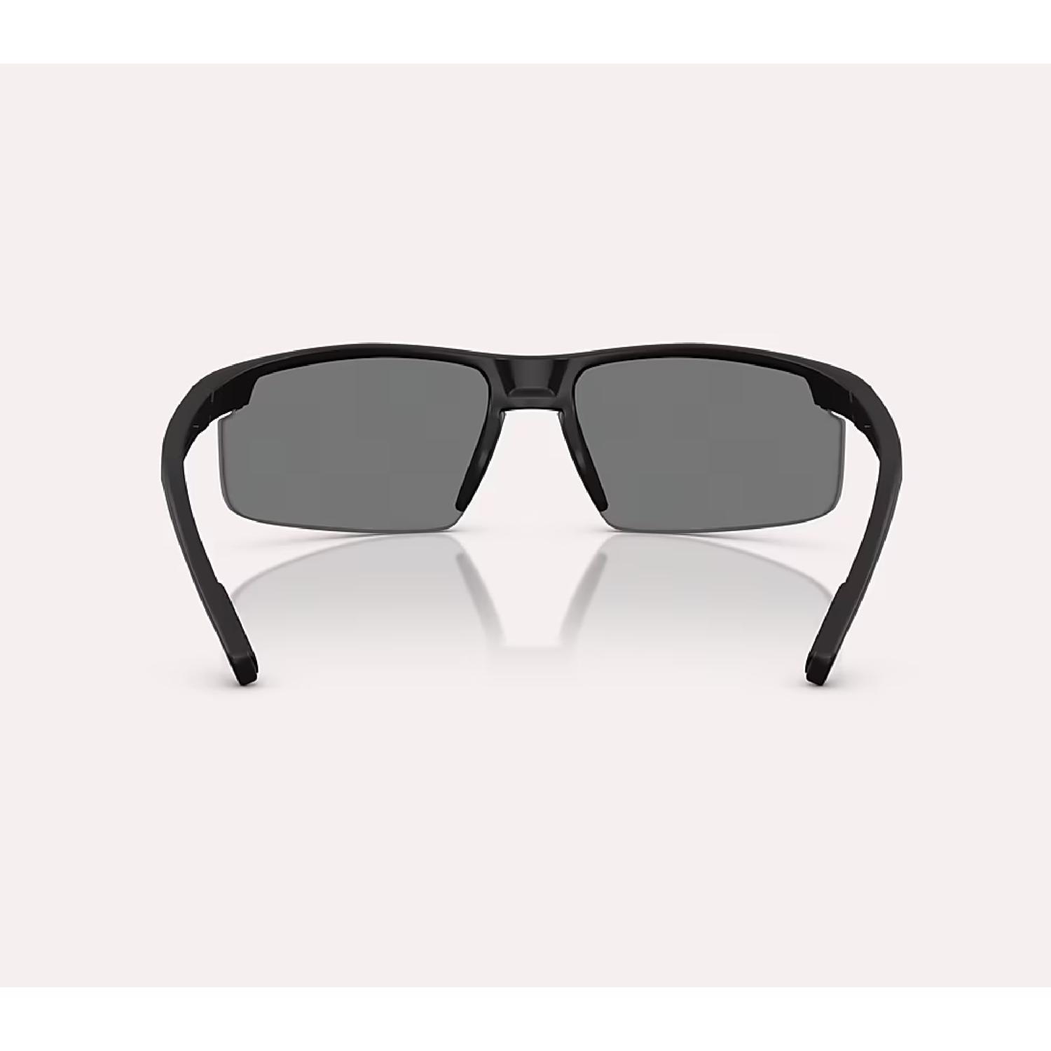 Native Ridge-Runner Crest Sunglasses Men's Matte Black Frame Grey Lens Polarized Blue Light Blocking