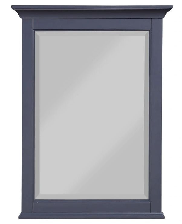 Aurafina CUNNINGHAM | Harbor Blue Beveled Glass Mirror