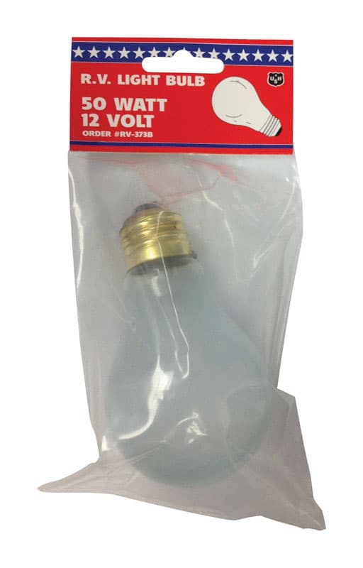 US Hardware 50 W A19 Appliance Incandescent Bulb E26 (Medium) White 1 pk