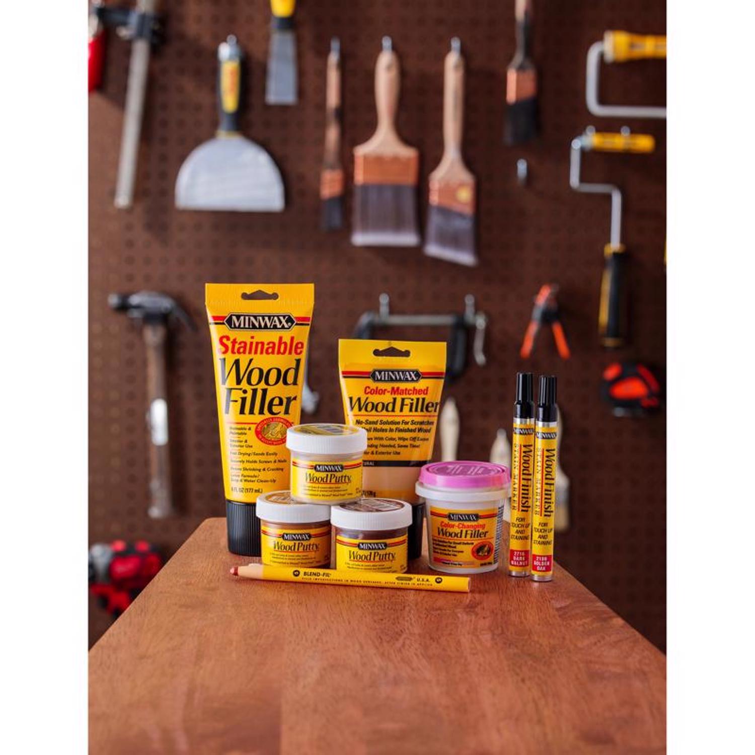 Minwax Wood Finish Stain Marker Semi-Transparent Golden Oak Oil-Based Stain Marker 1/3 oz