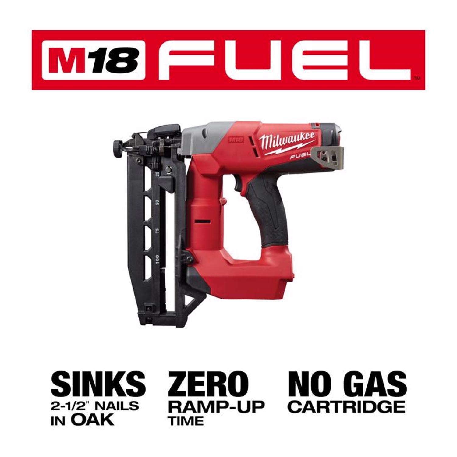 Milwaukee M18 FUEL 16 Ga. 18 Volt Brushless Finish Nailer