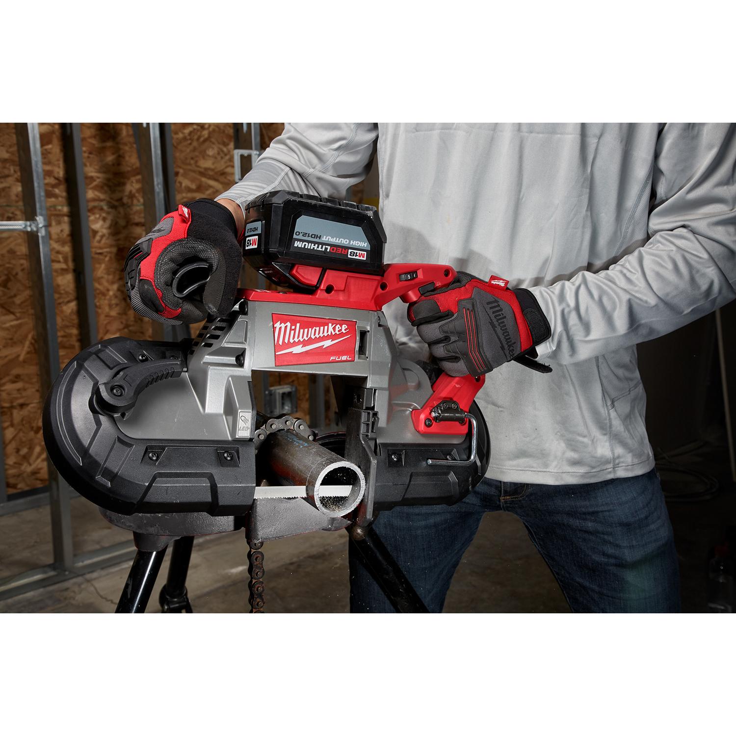 Milwaukee 44.9 in. L X 0.5 in. W Bi-Metal Portable Band Saw Blade 14 TPI Raker teeth 3 pk