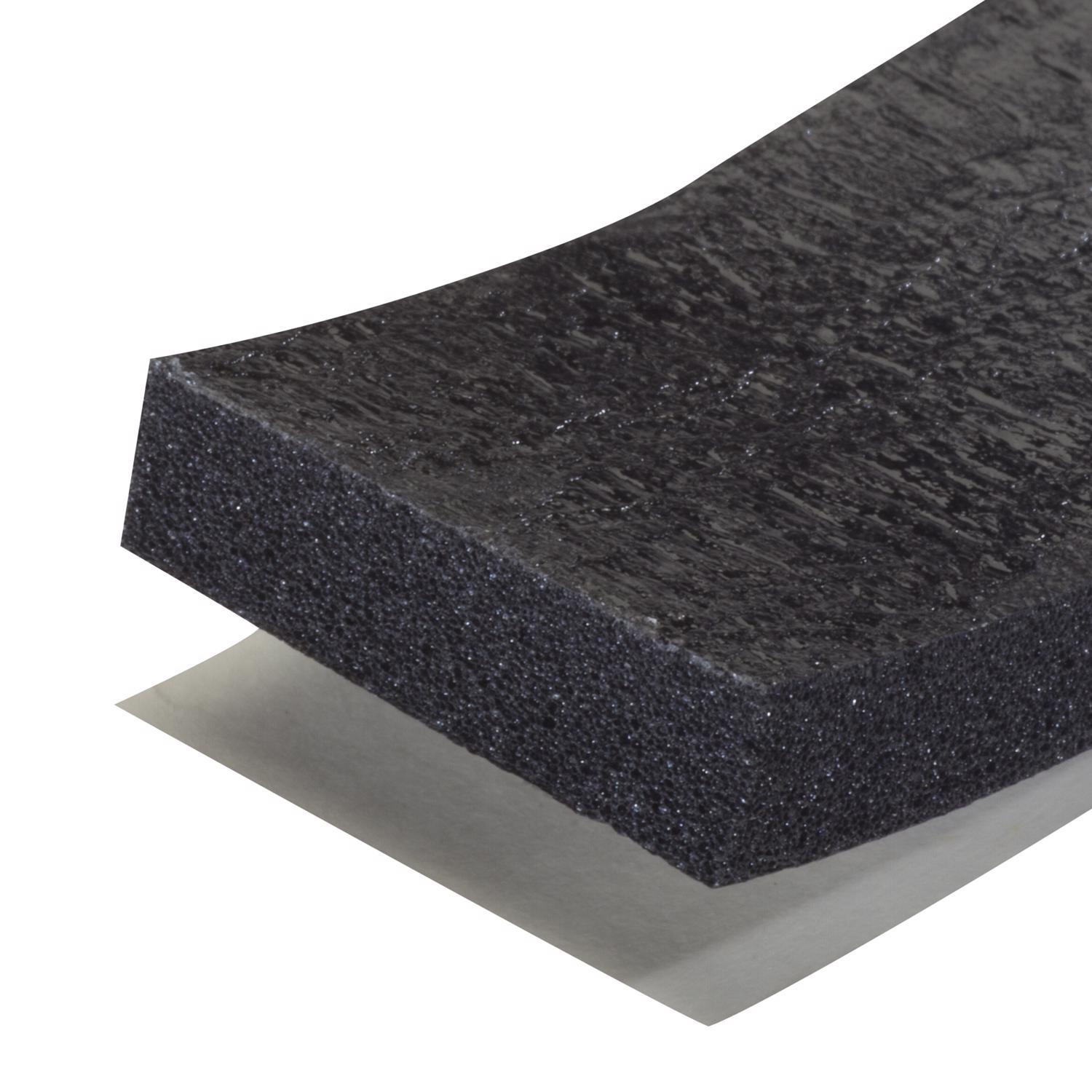 M-D Building Products Black Sponge Rubber Weather Stripping Tape For Windows 120 in. L X 0.38 in.