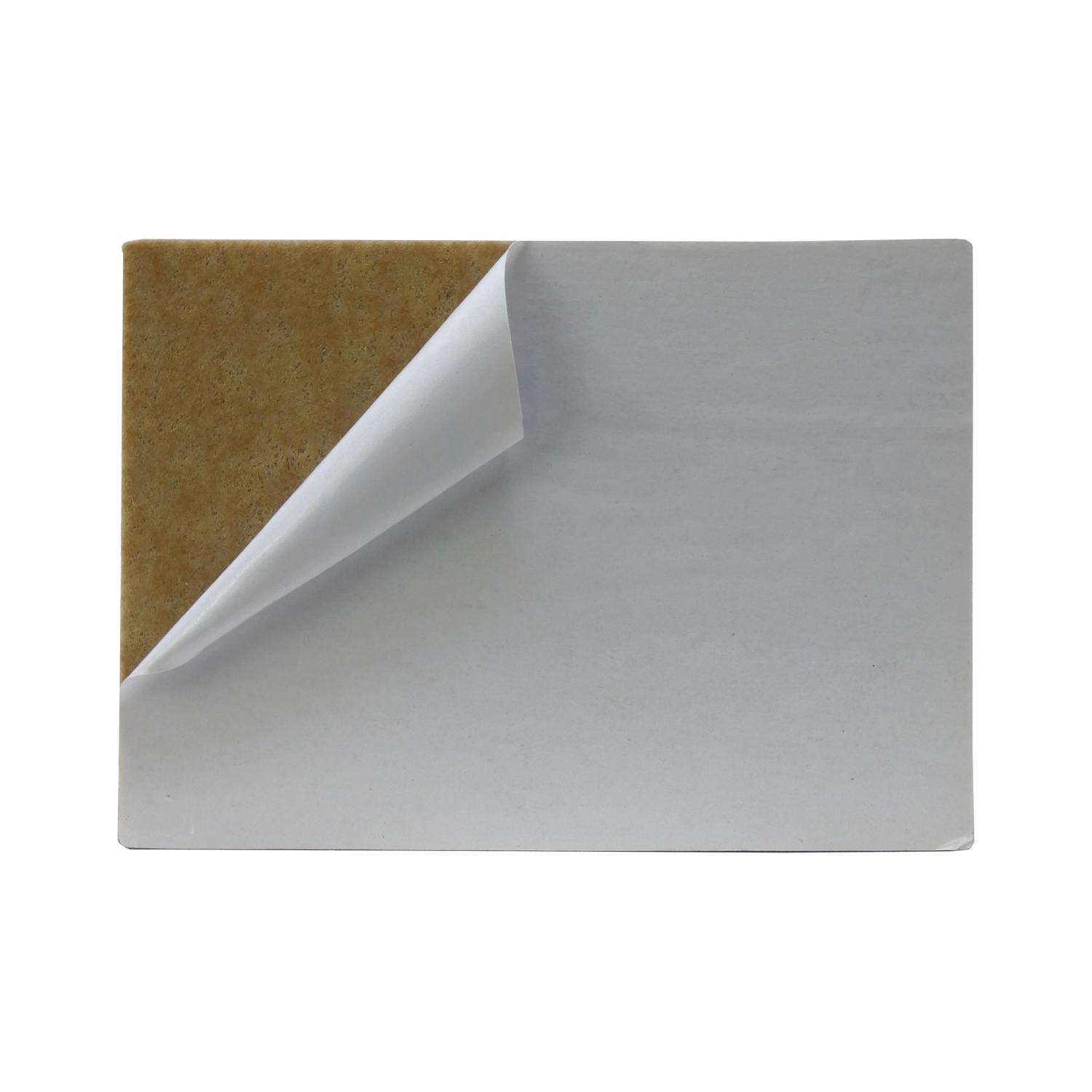 Ace Felt Self Adhesive Blanket Brown Rectangle 4-1/4 in. W X 6 in. L 2 pk