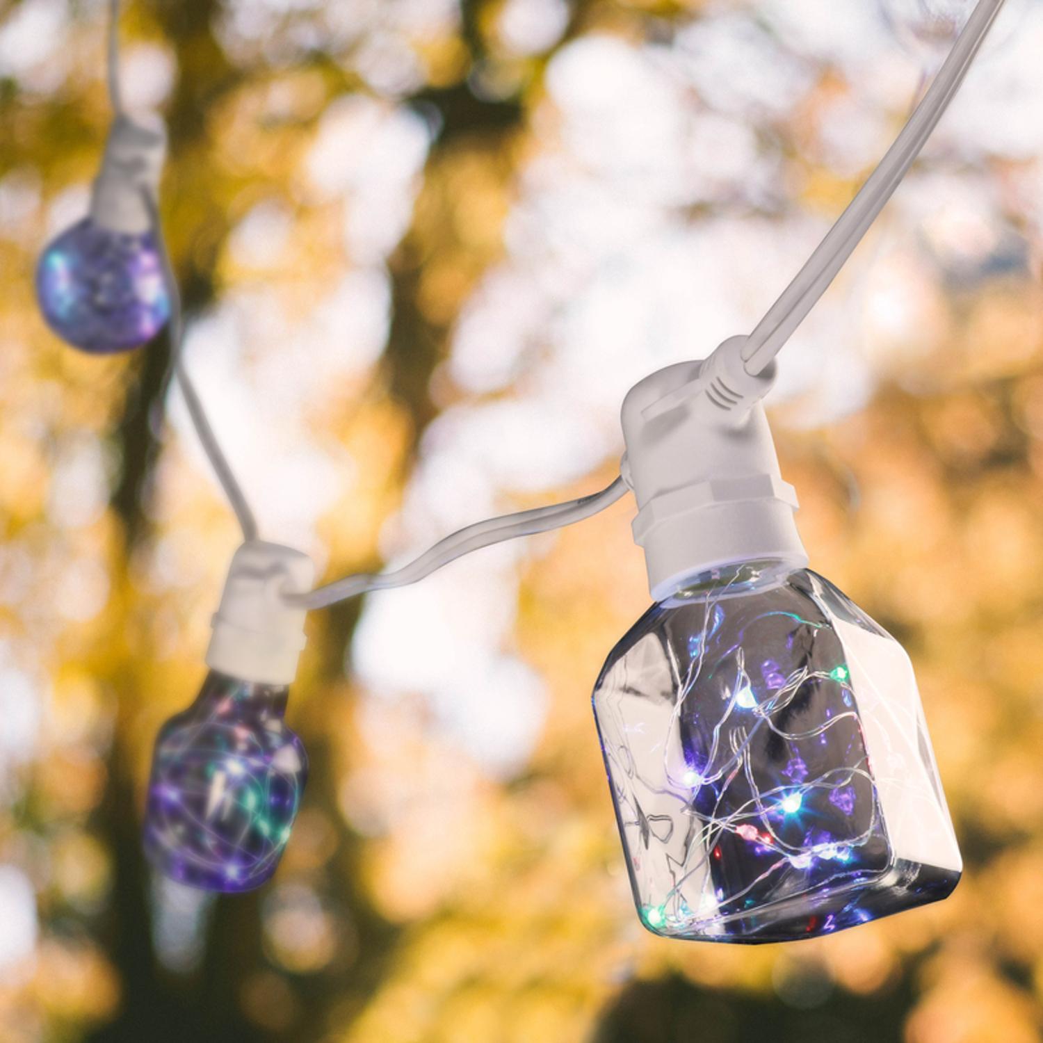 Feit Electric Fairy Mini Cylinder E26 (Medium) Led Bulb Soft White 0 Watt Equivalence 1 Pack