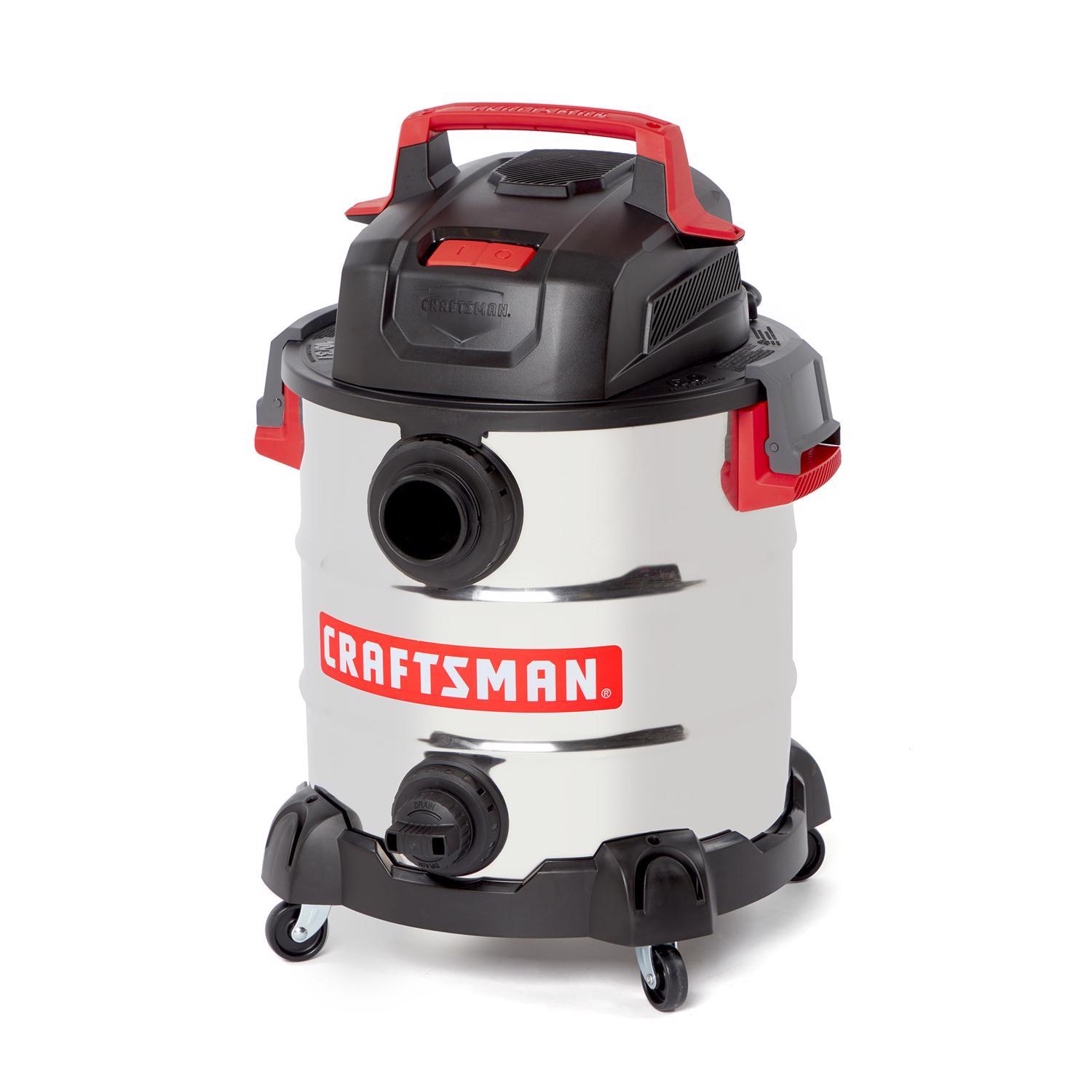 Craftsman 10 gal Corded Wet/Dry Vacuum 120 V 6 HP