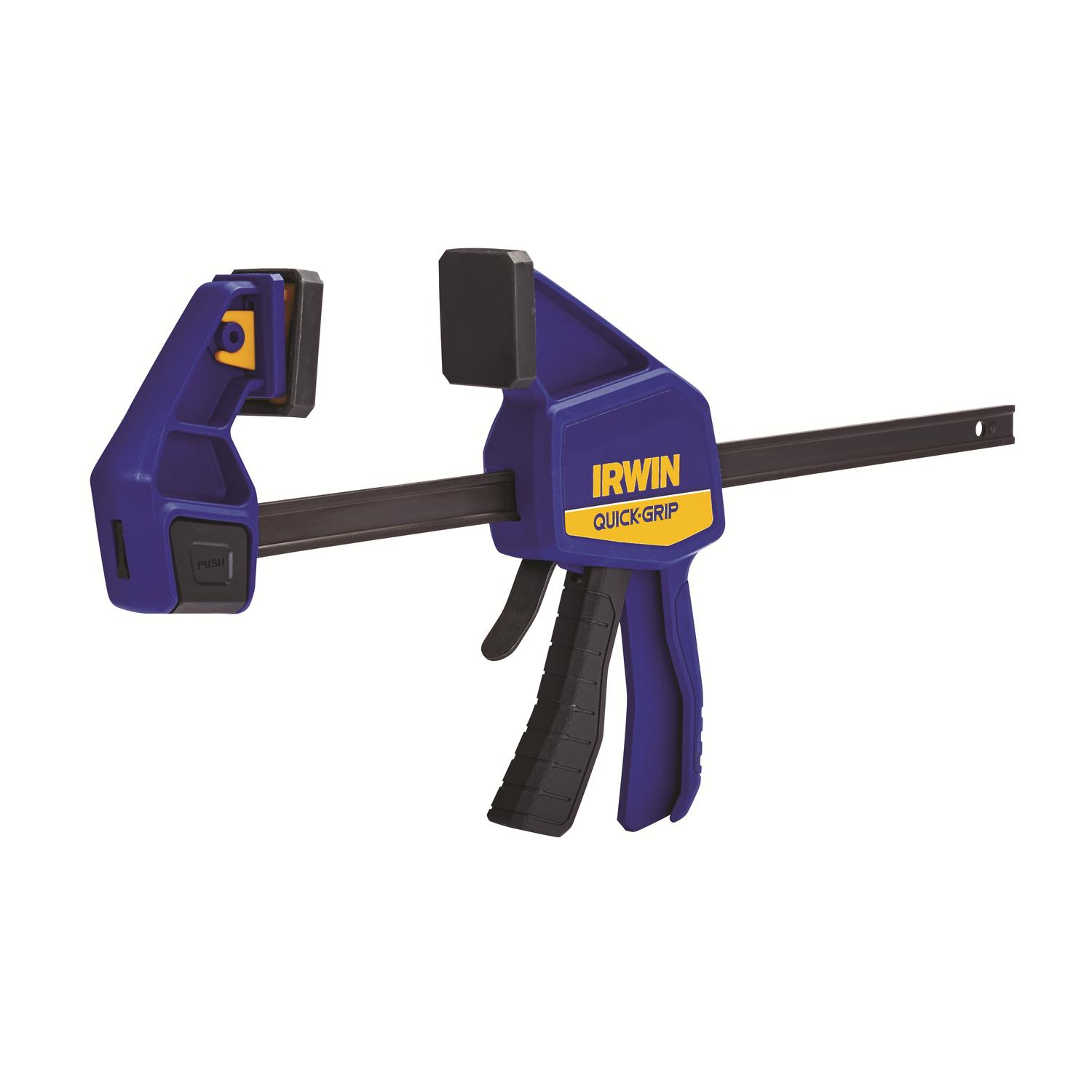 Irwin Quick-Grip 12 in. X 3-1/2 in. D Bar Clamp 300 lb 1 pc
