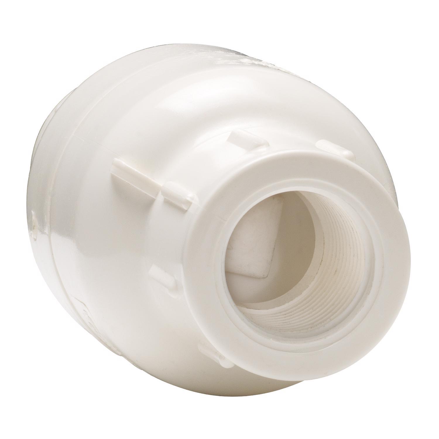 Homewerks 1/2 in. D X 1/2 in. D FIP PVC Spring Loaded Check Valve