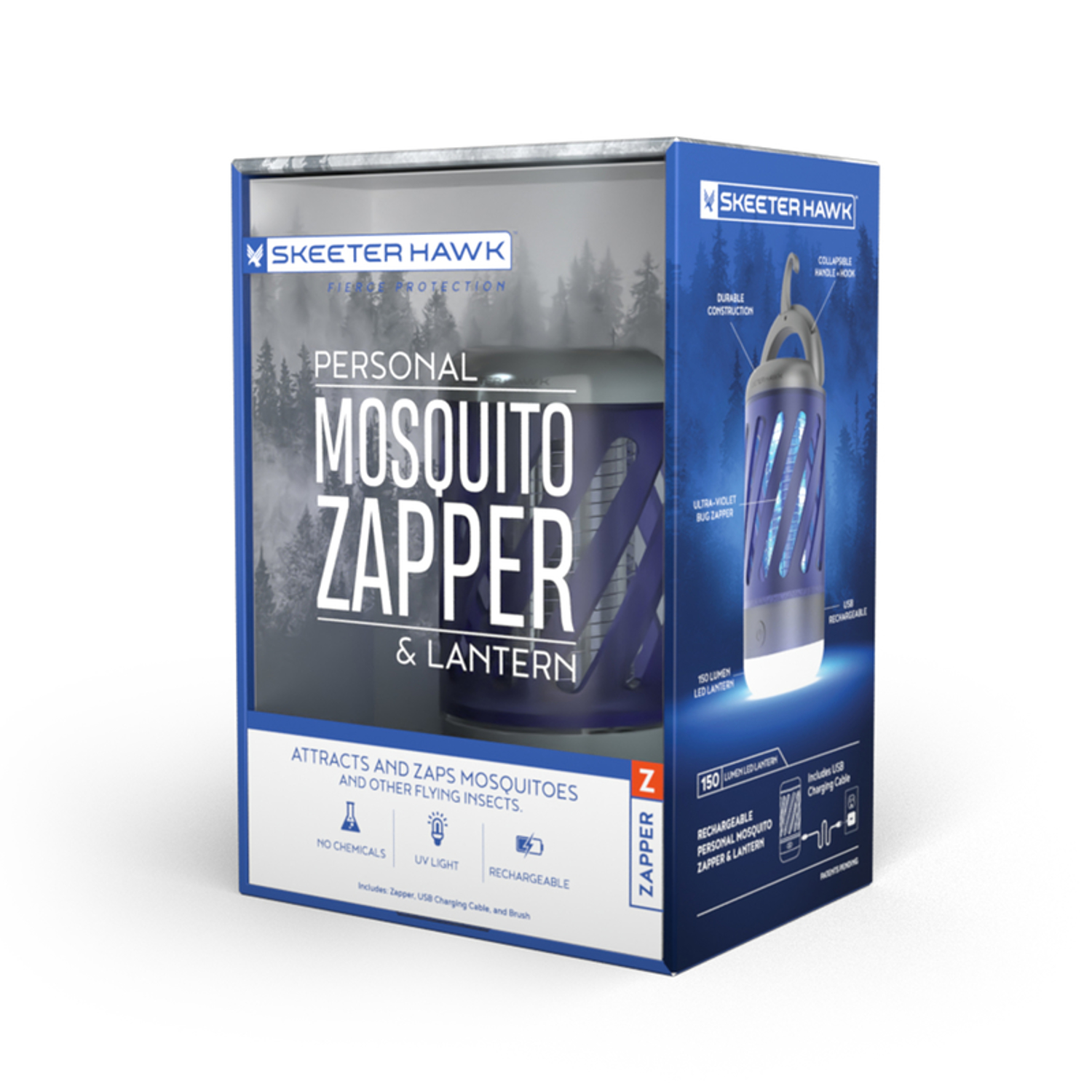 Skeeter Hawk Personal Outdoor Mosquito Zapper and Lantern