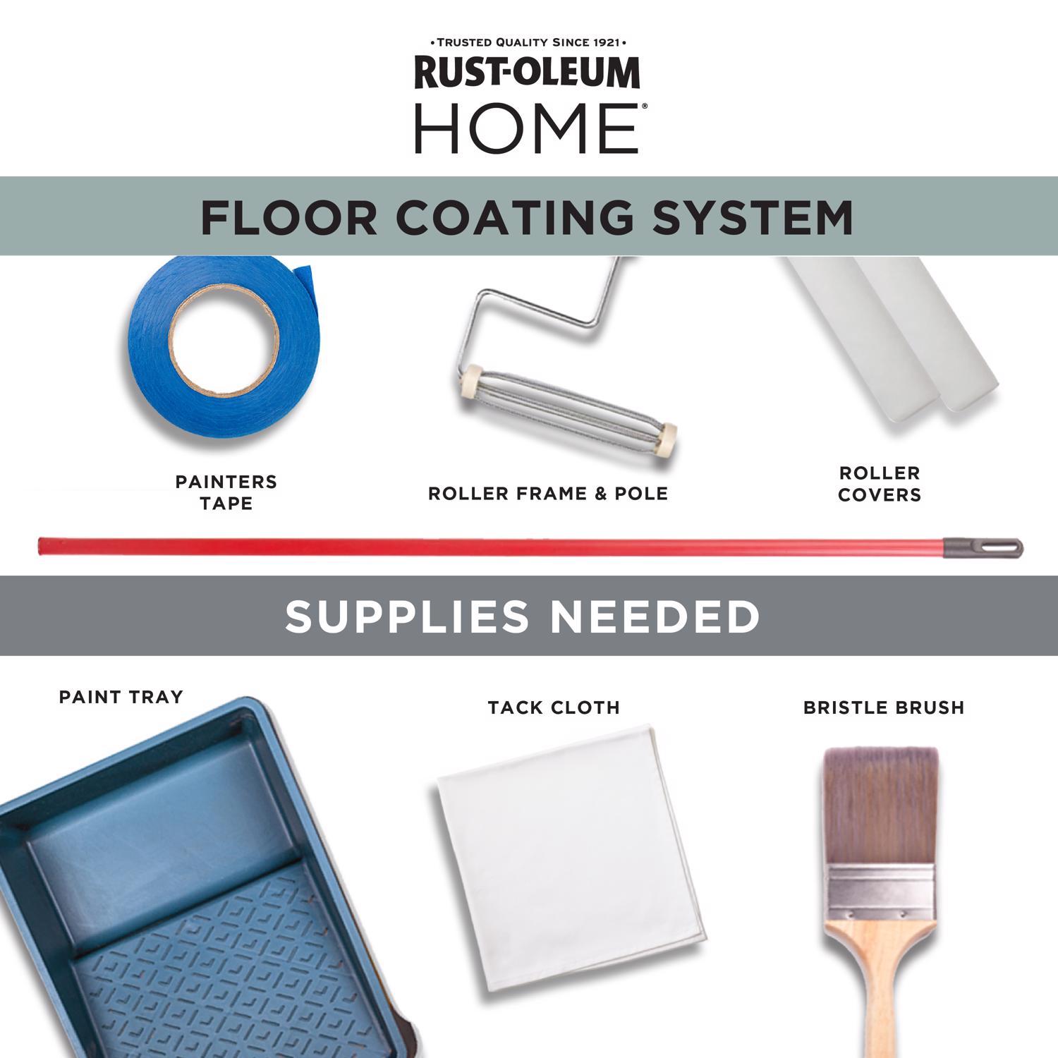 Rust-Oleum Home Dark Tint Base Water-Based Floor Coating Step 1 30.5 oz