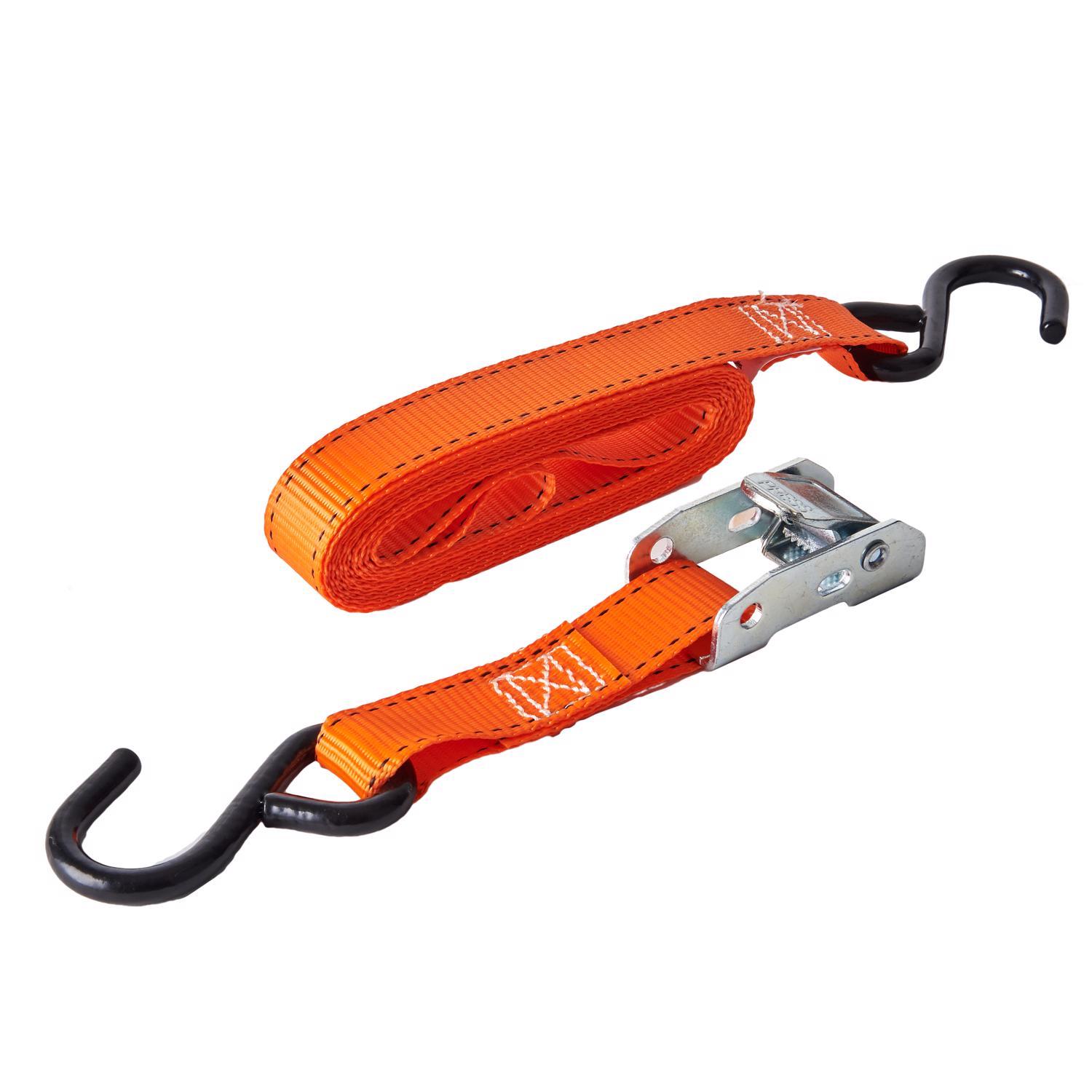 Keeper 1 in. W X 10 ft. L Orange Tie Down 300 lb 2 pk