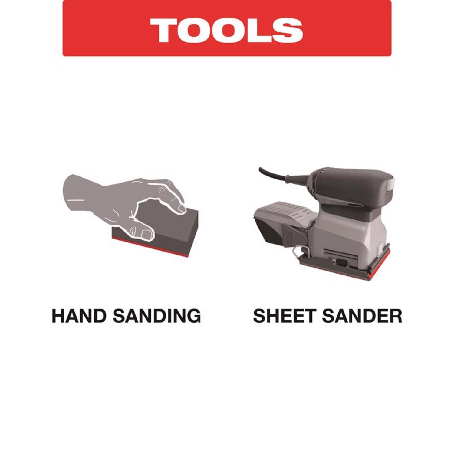 Diablo 9 in. L X 11 in. W 220 Grit Aluminum Oxide Sanding Sheet 4 pk