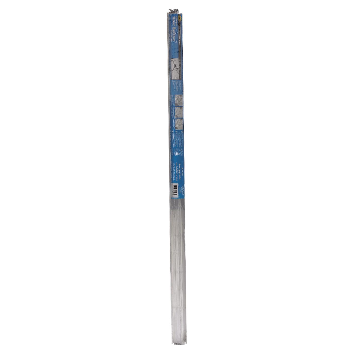 M-D Silver Aluminum Replacement Bottom For Doors 36 in. L X 1.09 in.