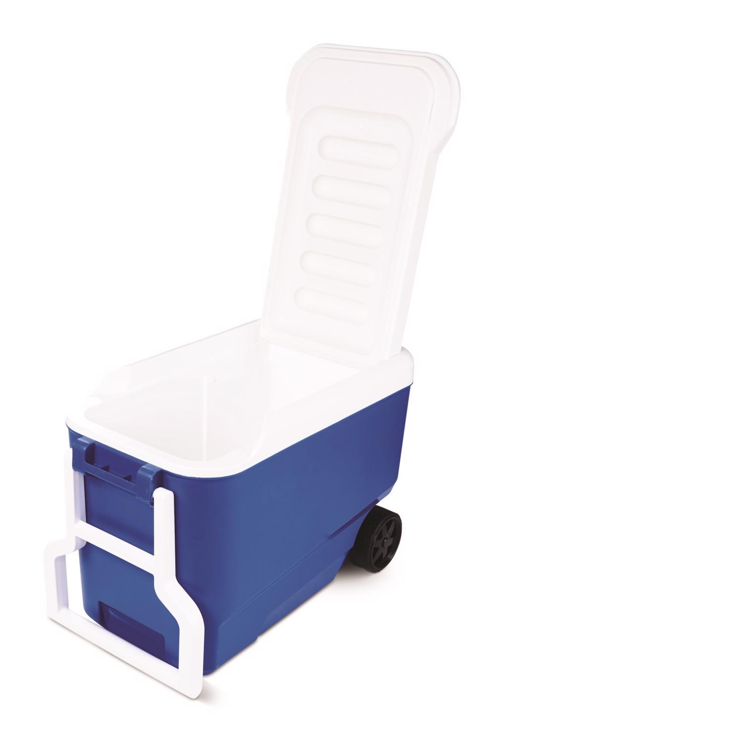 Igloo Wheelie Cool Blue 38 qt Roller Cooler