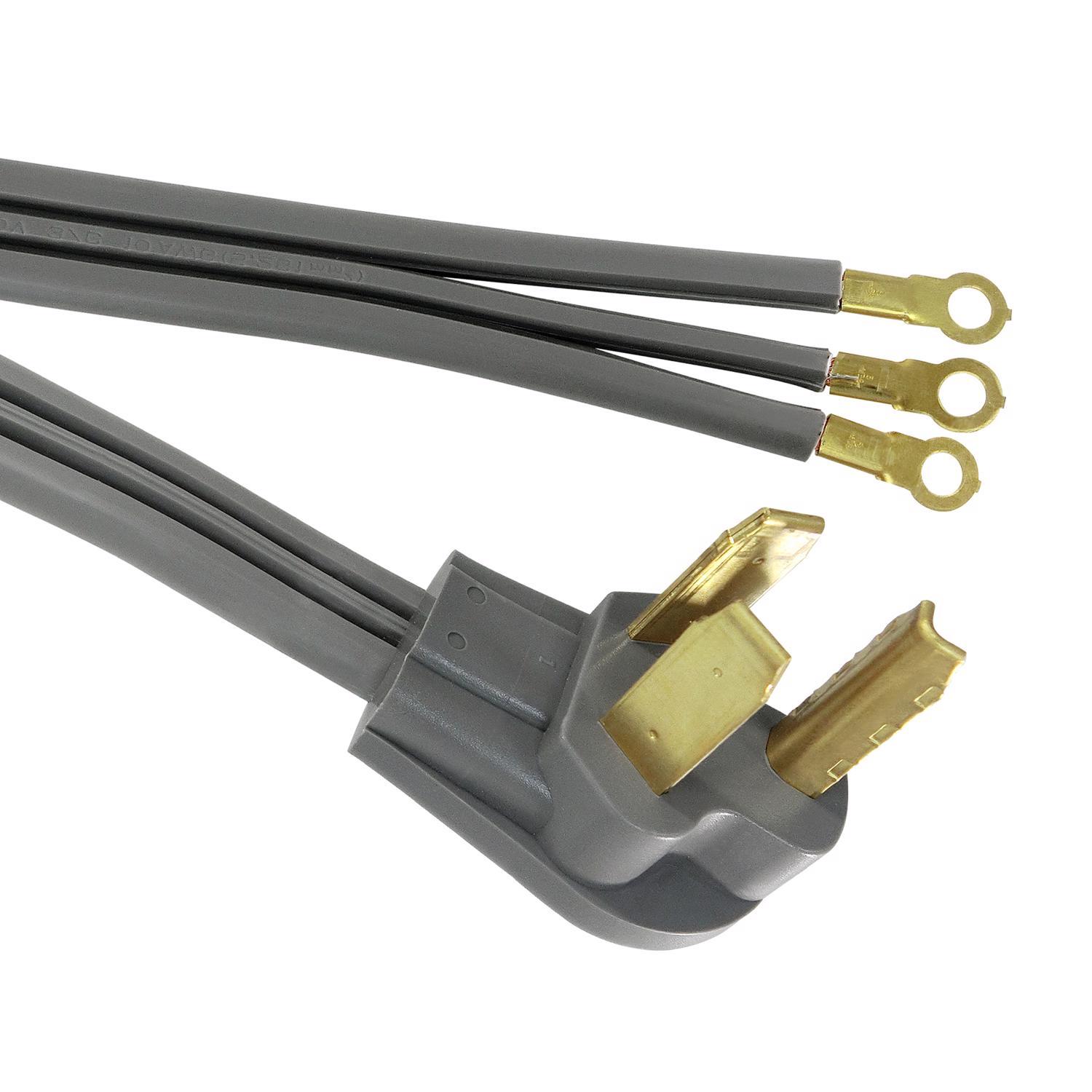 Ace 10/3 SRDT 125/250 V 6 ft. L Dryer Cord 3 Wire