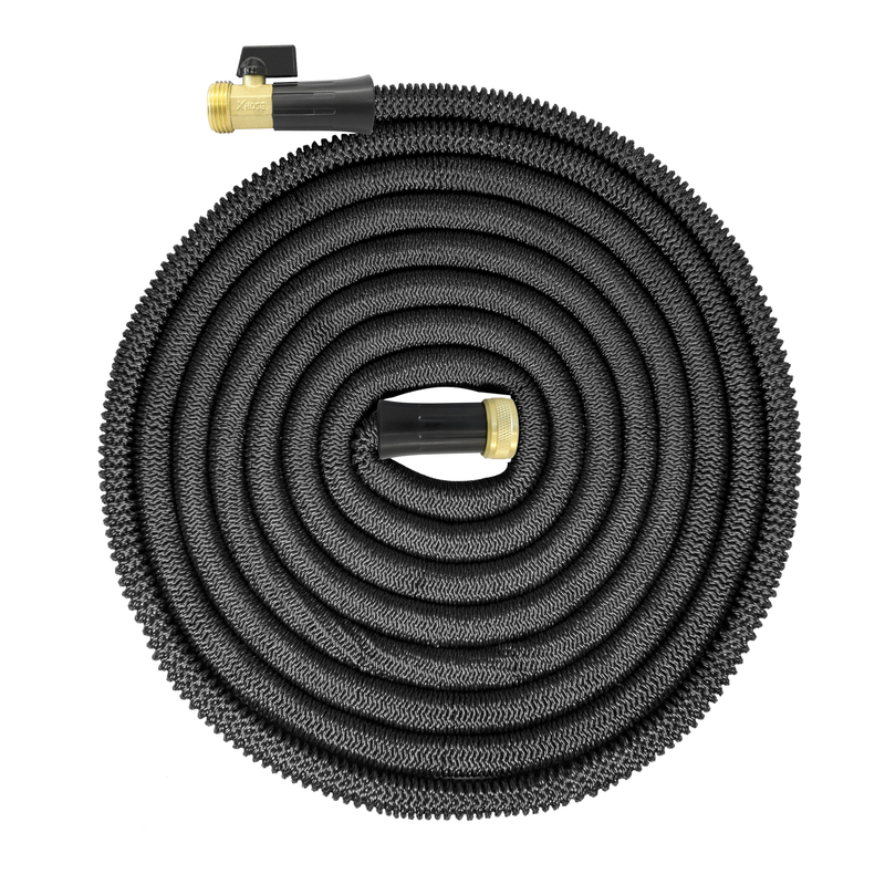 Big Boss x hose 5/8in. D x 25in. L Heavy Duty Commercial Grade Expandable Garden Hose
