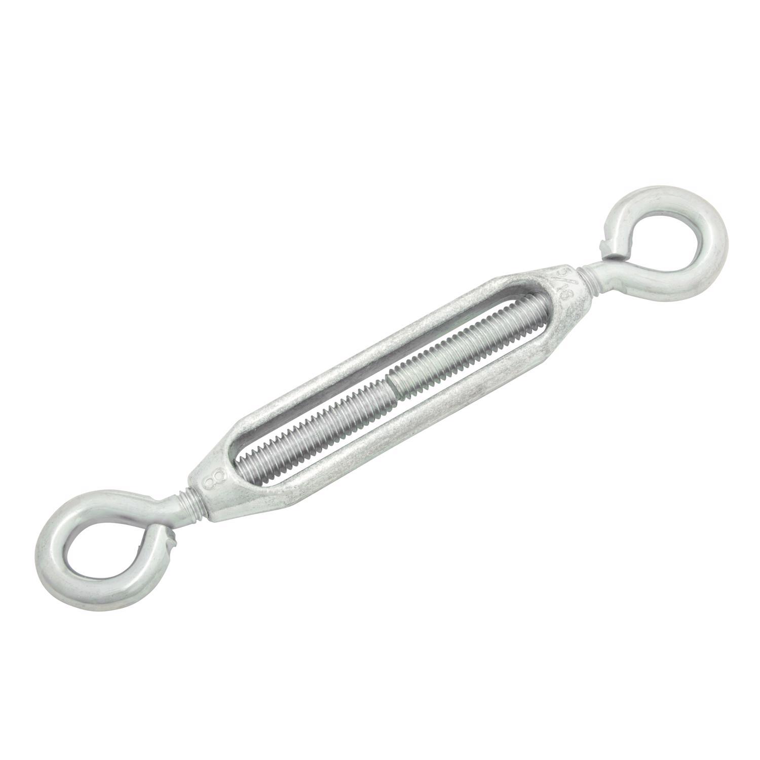 Hampton Zinc-Plated Aluminum/Steel 0.268 in. D Turnbuckle 275 lb 6-5/8 in. L
