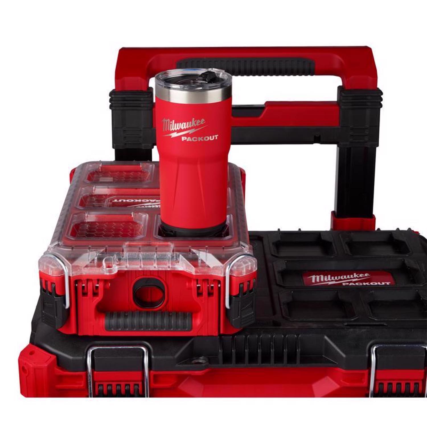 Milwaukee Packout 20 oz Red Tumbler