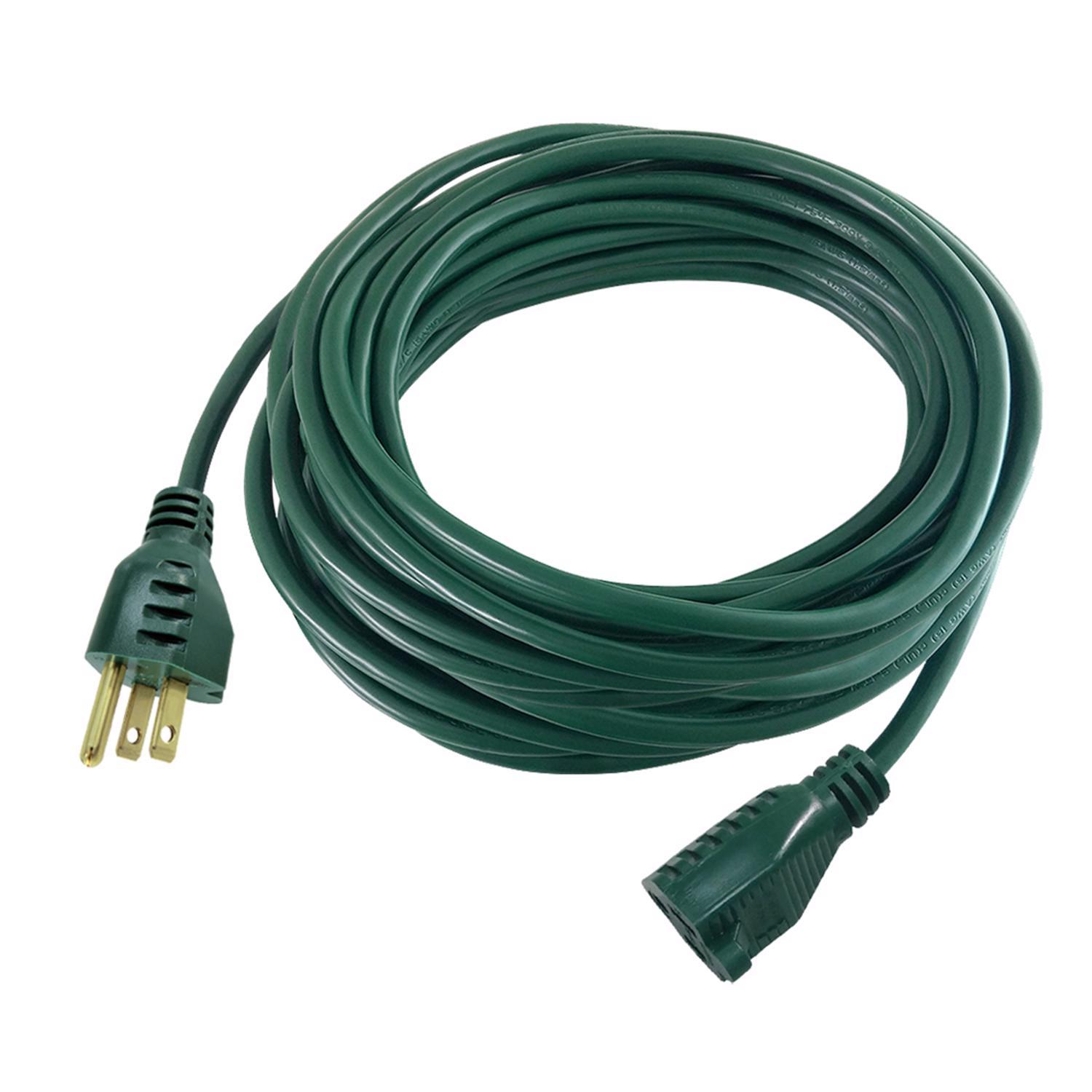 Ace Outdoor 40 ft. L Green Extension Cord 16/3 SJTW