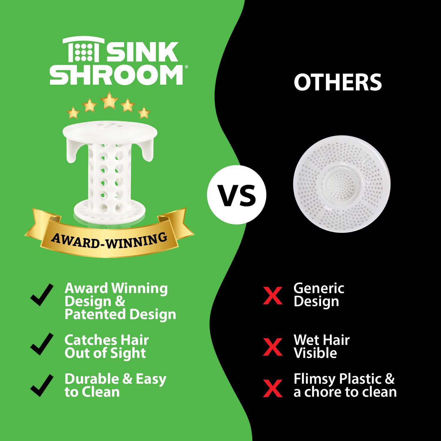 SinkShroom Matte Silicone Hair Catcher