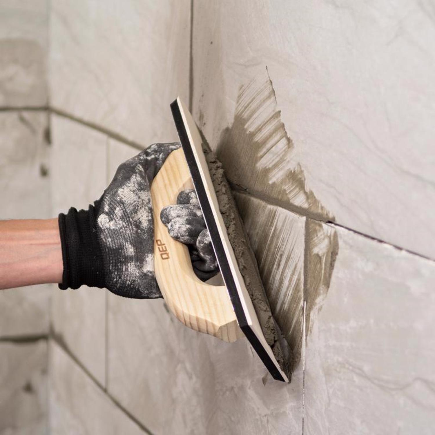 QEP 4 in. W X 9-1/2 in. L Rubber Grout Float Smooth