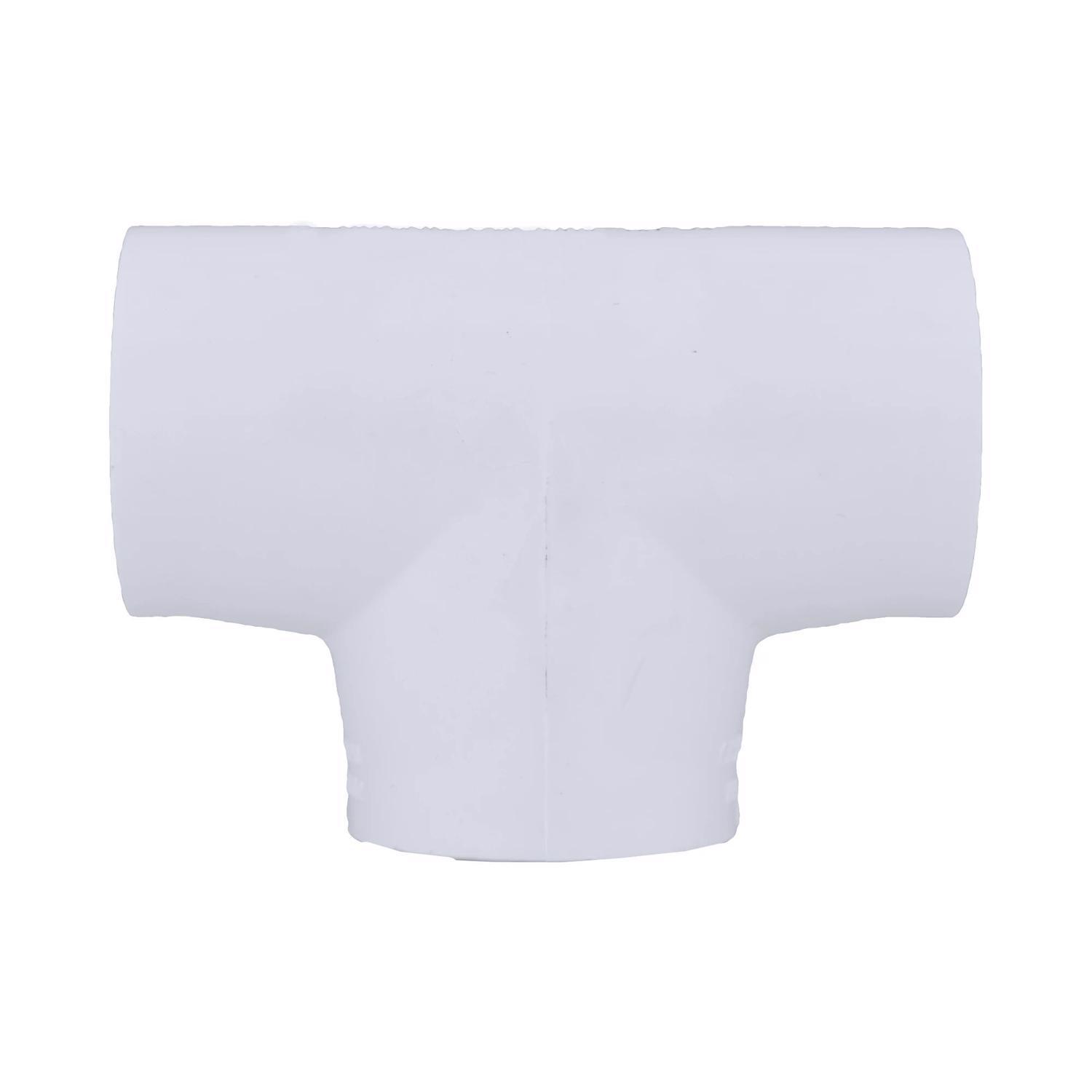 Charlotte Pipe Schedule 40 3/4 in. Slip X 3/4 in. D Slip PVC Tee 1 pk