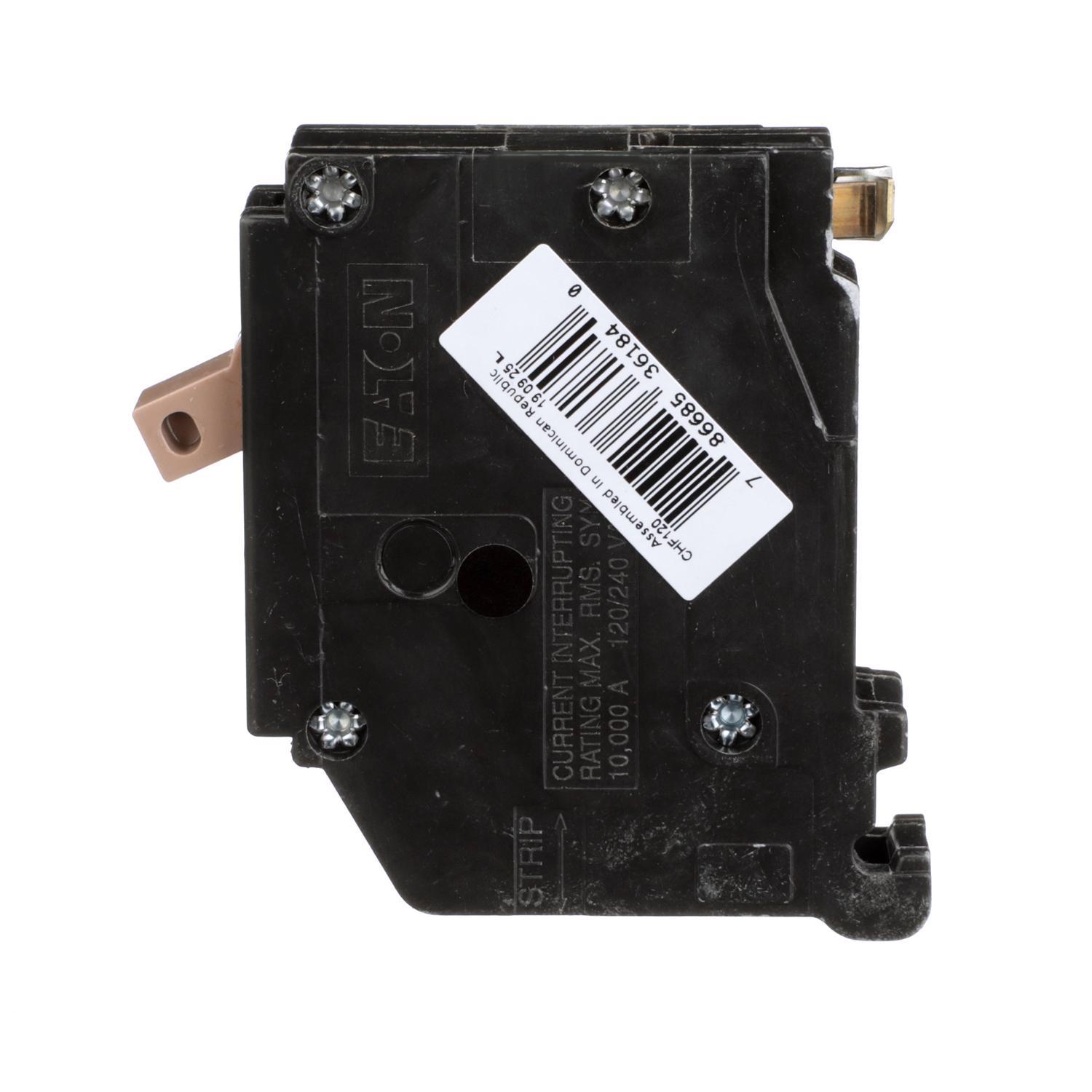 Eaton 20 amps Plug In Single Pole Circuit Breaker