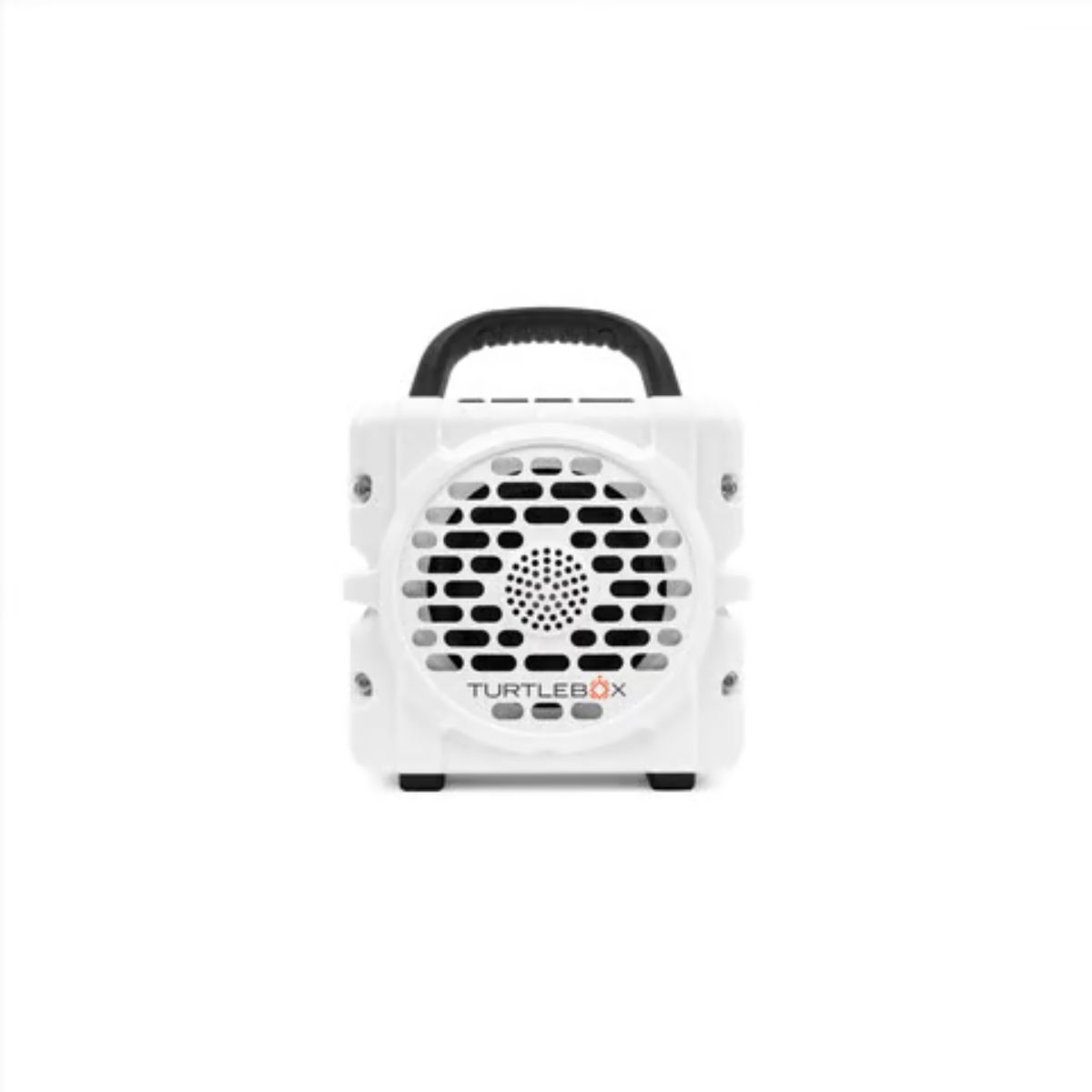 Turtlebox Cub White Wireless Bluetooth Weather Resistant Portable Speaker