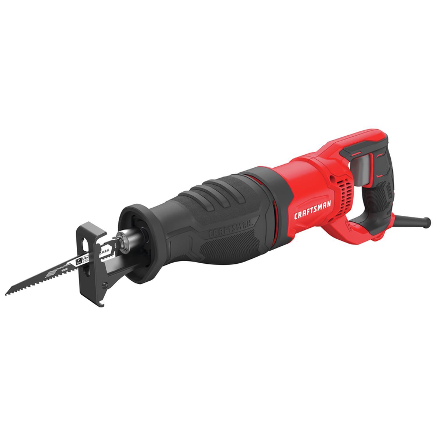 CRAFTSMAN 7.5 amps Corded Brushed Reciprocating Saw Tool Only