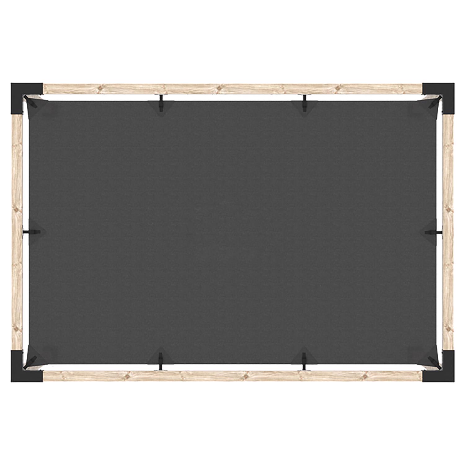Toja Grid Polyethylene Shade Cloth 8 ft. H X 12 ft. W