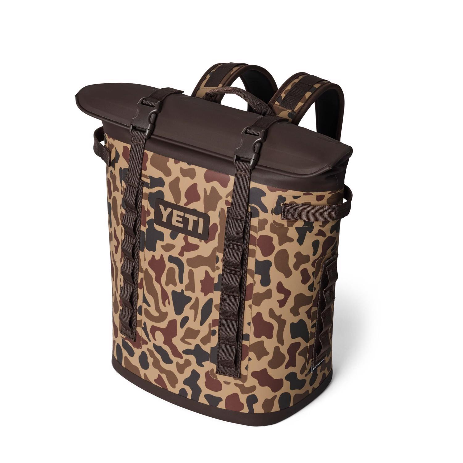 YETI Hopper M20 Wetlands Camo 36 can Backpack Cooler
